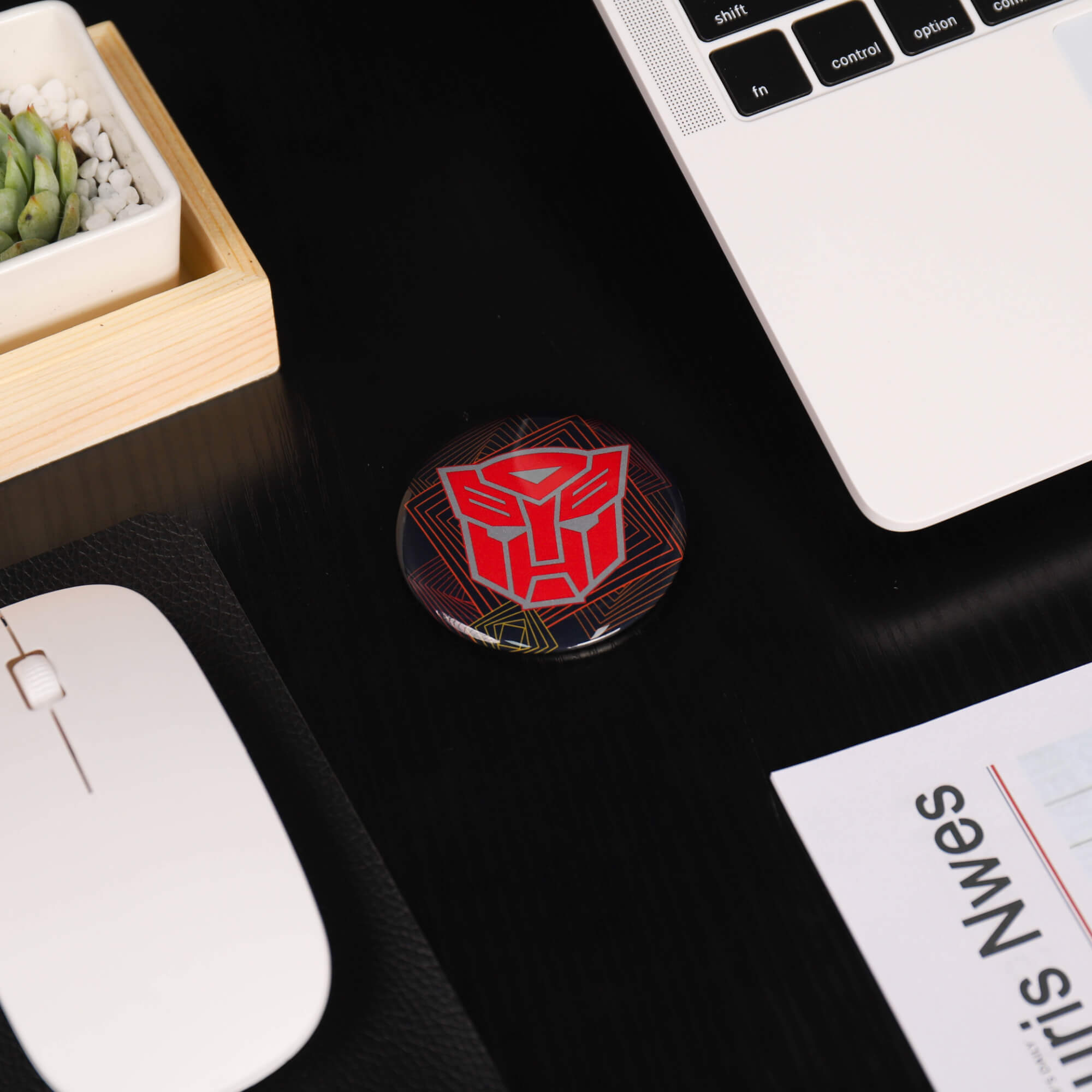 Transformers ONE Reflective Pinback Button Set