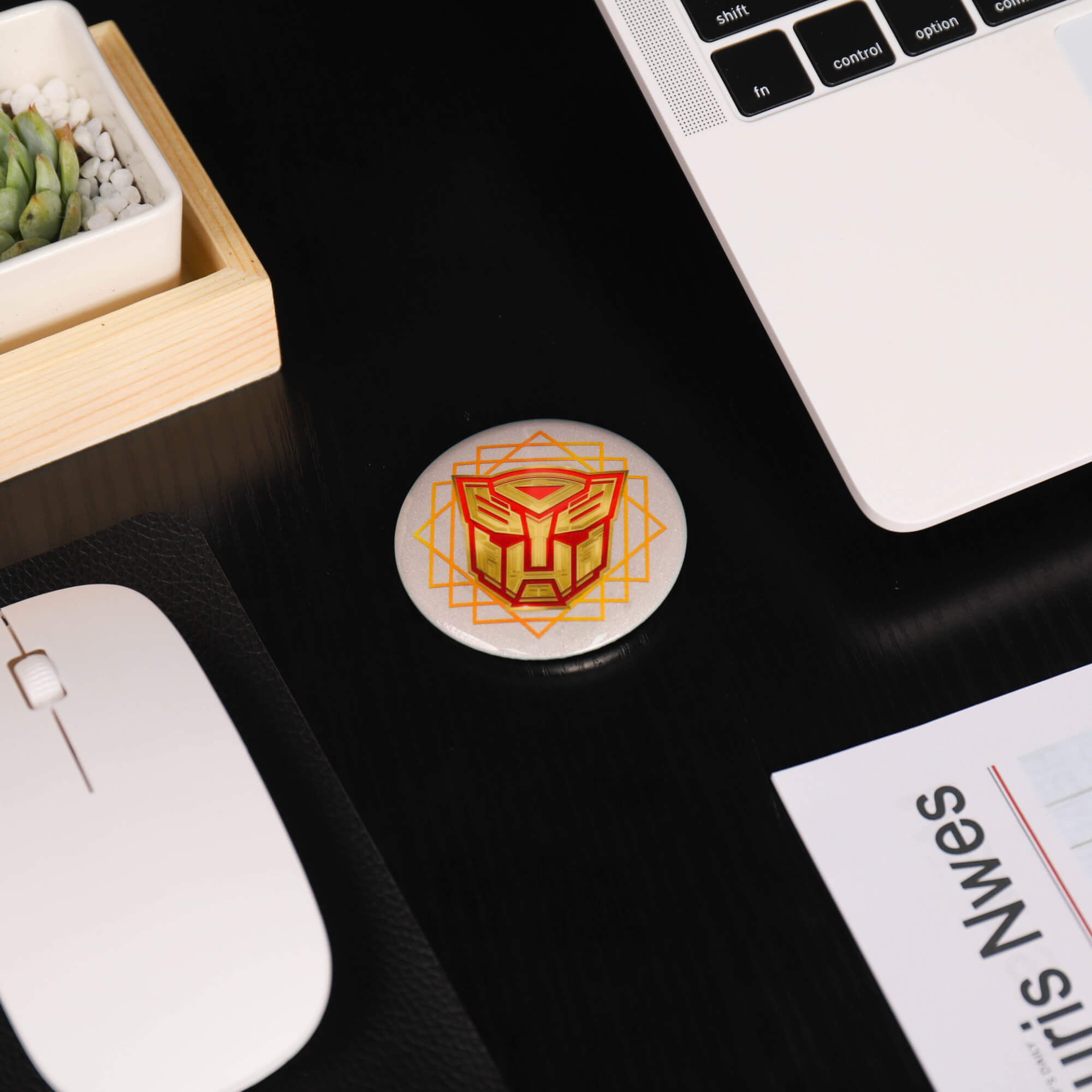 Transformers ONE Reflective Pinback Button Set