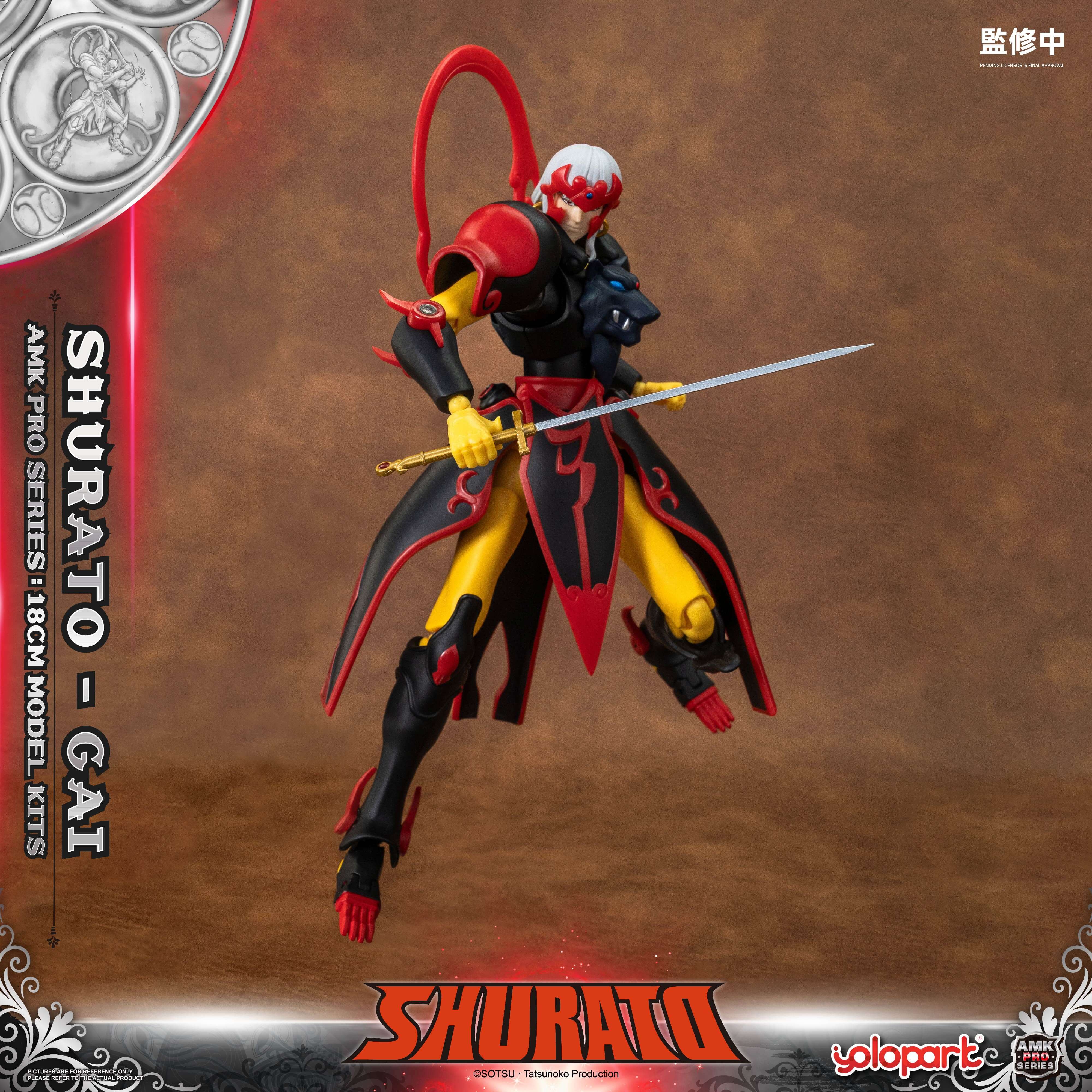 SHURATO - 18cm Yasha-Oh Gai Model Kit - AMK PRO Series