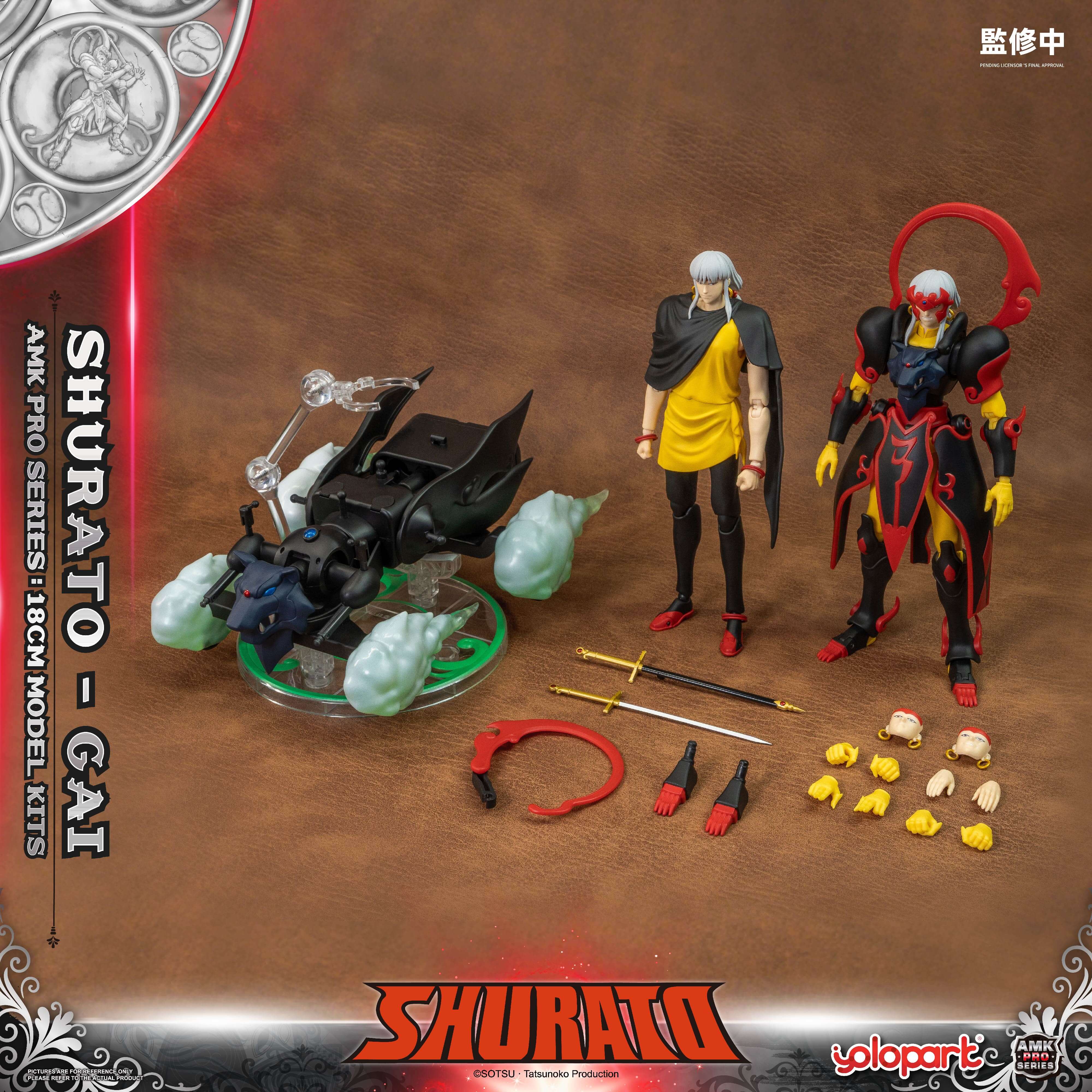 SHURATO - 18cm Yasha-Oh Gai Model Kit - AMK PRO Series