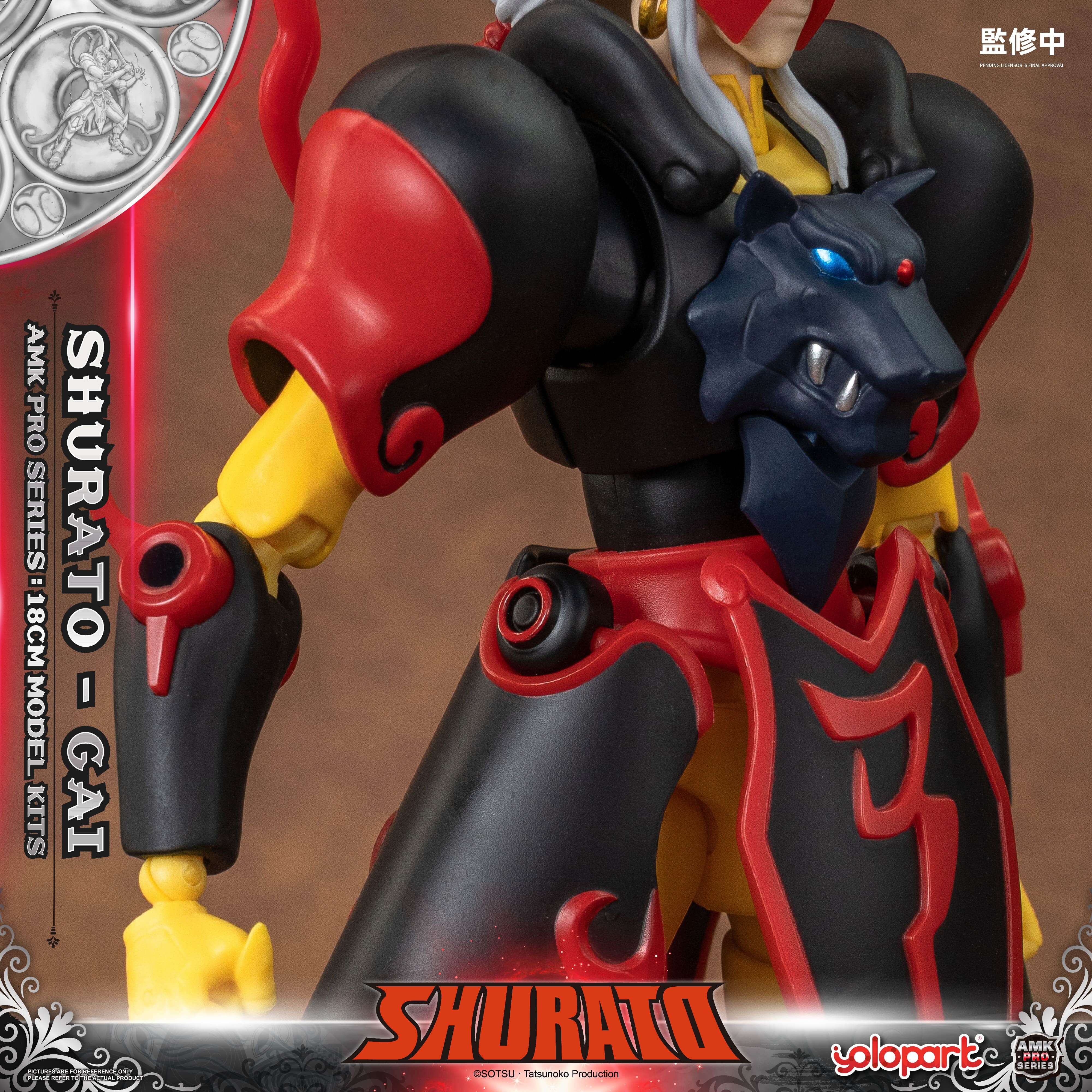 SHURATO - 18cm Yasha-Oh Gai Model Kit - AMK PRO Series