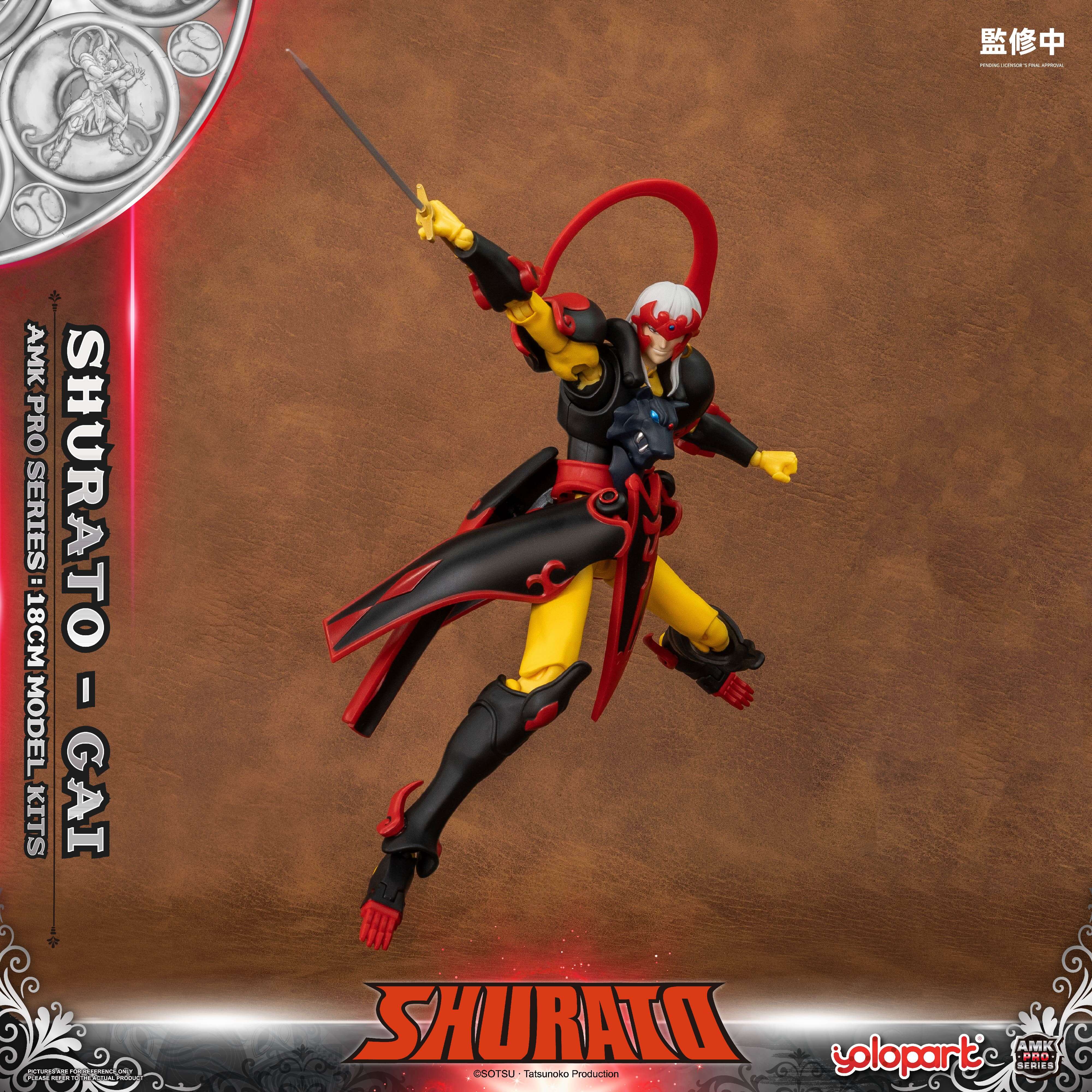 SHURATO - 18cm Yasha-Oh Gai Model Kit - AMK PRO Series