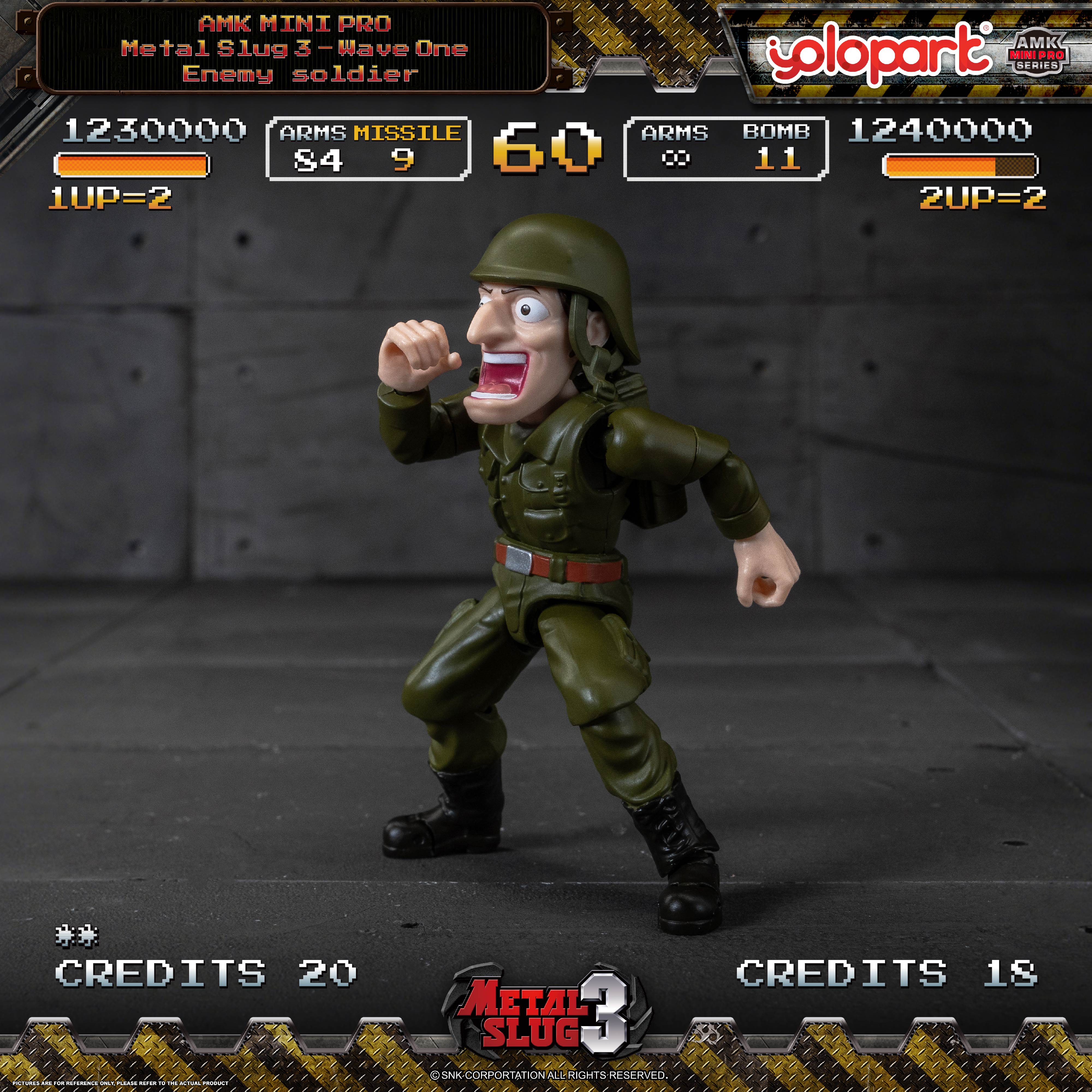 Metal Slug 3 - Wave 1 - AMK MINI PRO Series