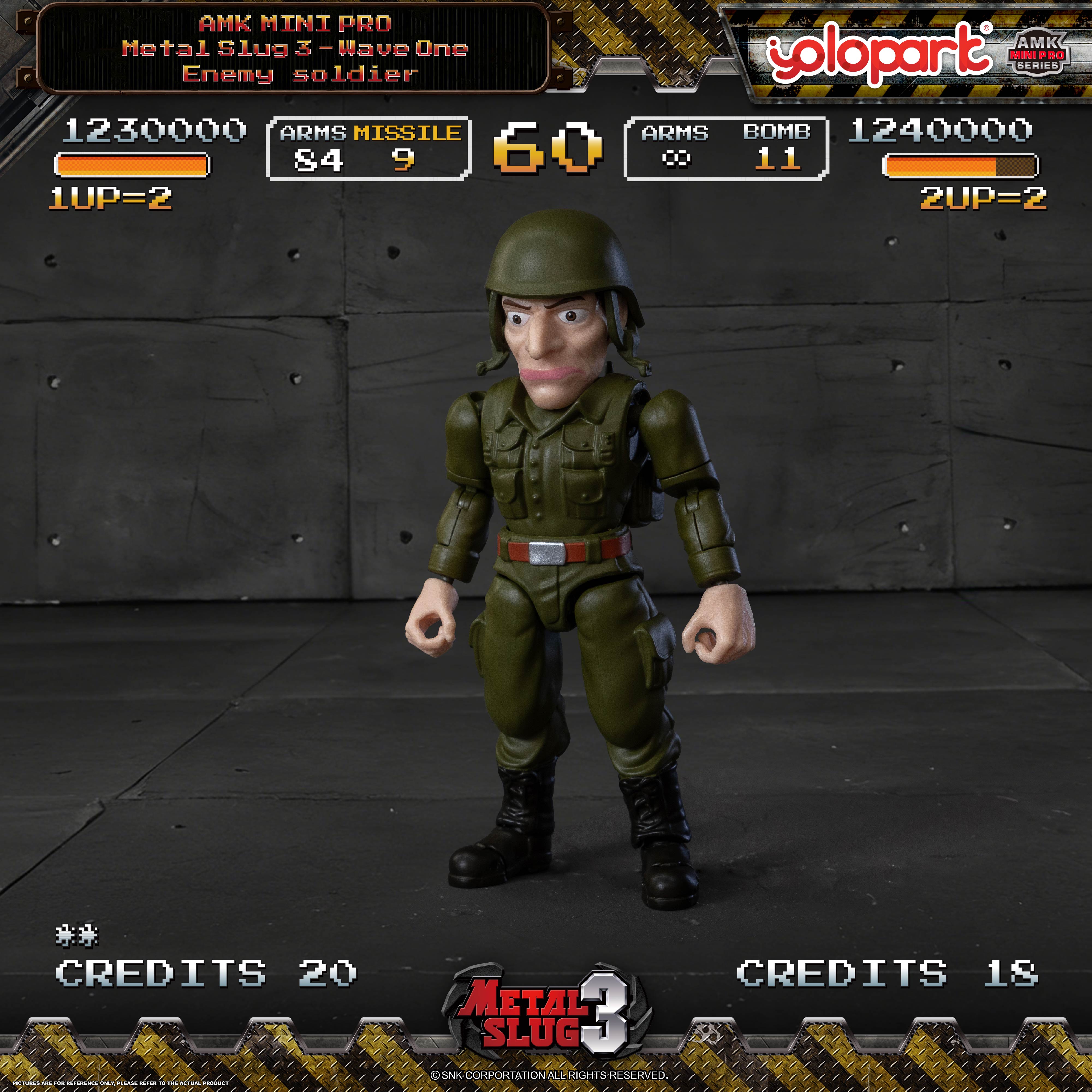 Metal Slug 3 - Wave 1 - AMK MINI PRO Series