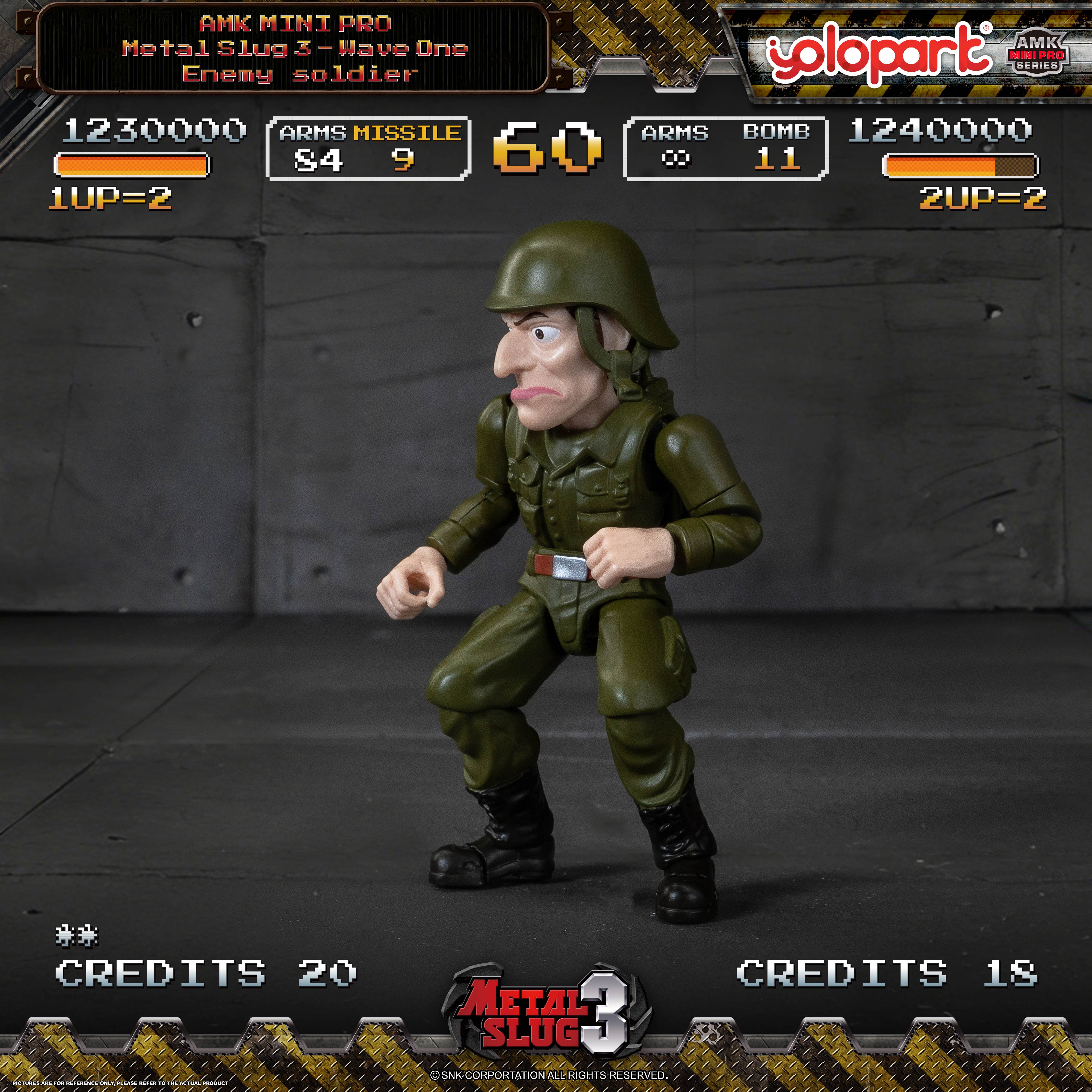 Metal Slug 3 - Wave 1 - AMK MINI PRO Series
