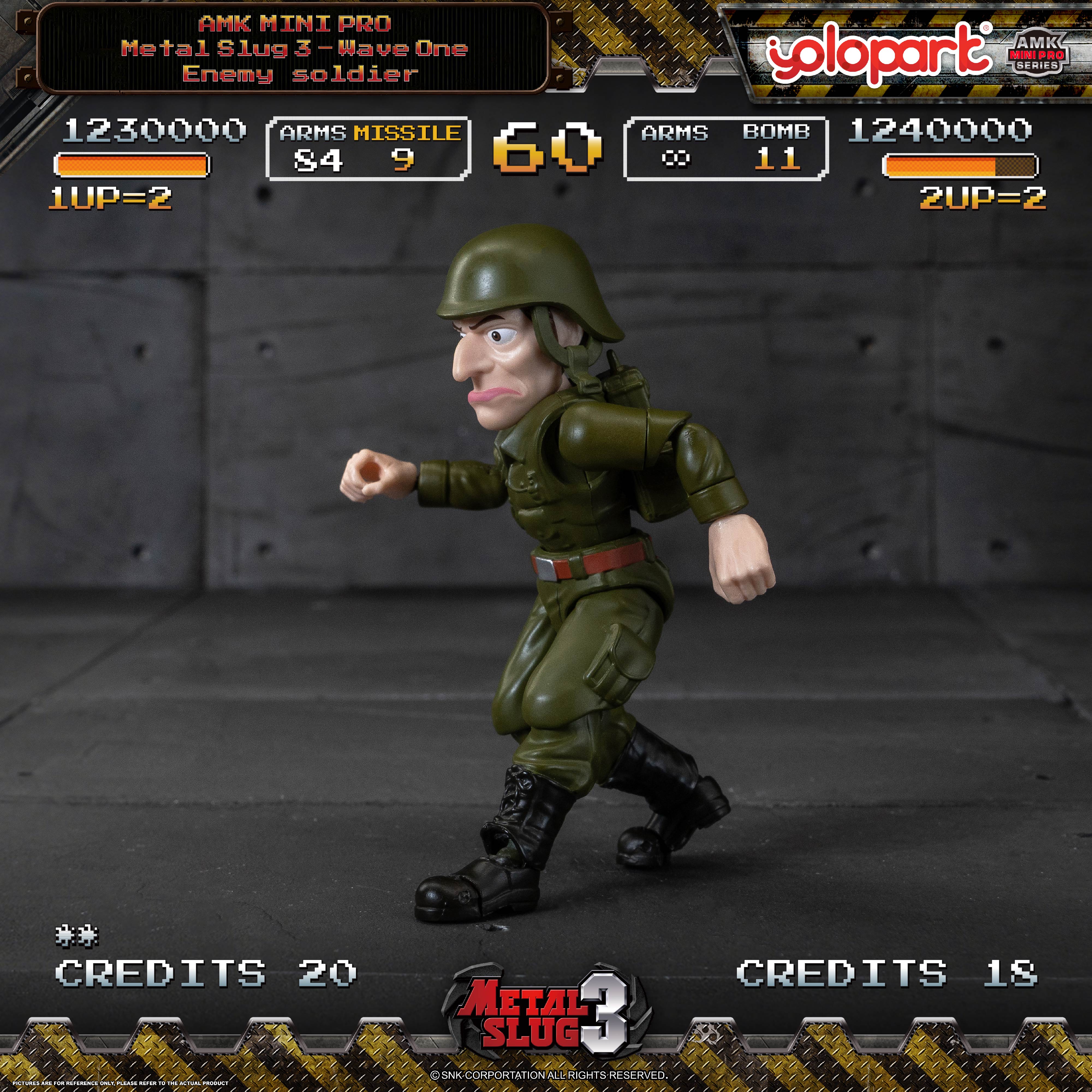 Metal Slug 3 - Wave 1 - AMK MINI PRO Series