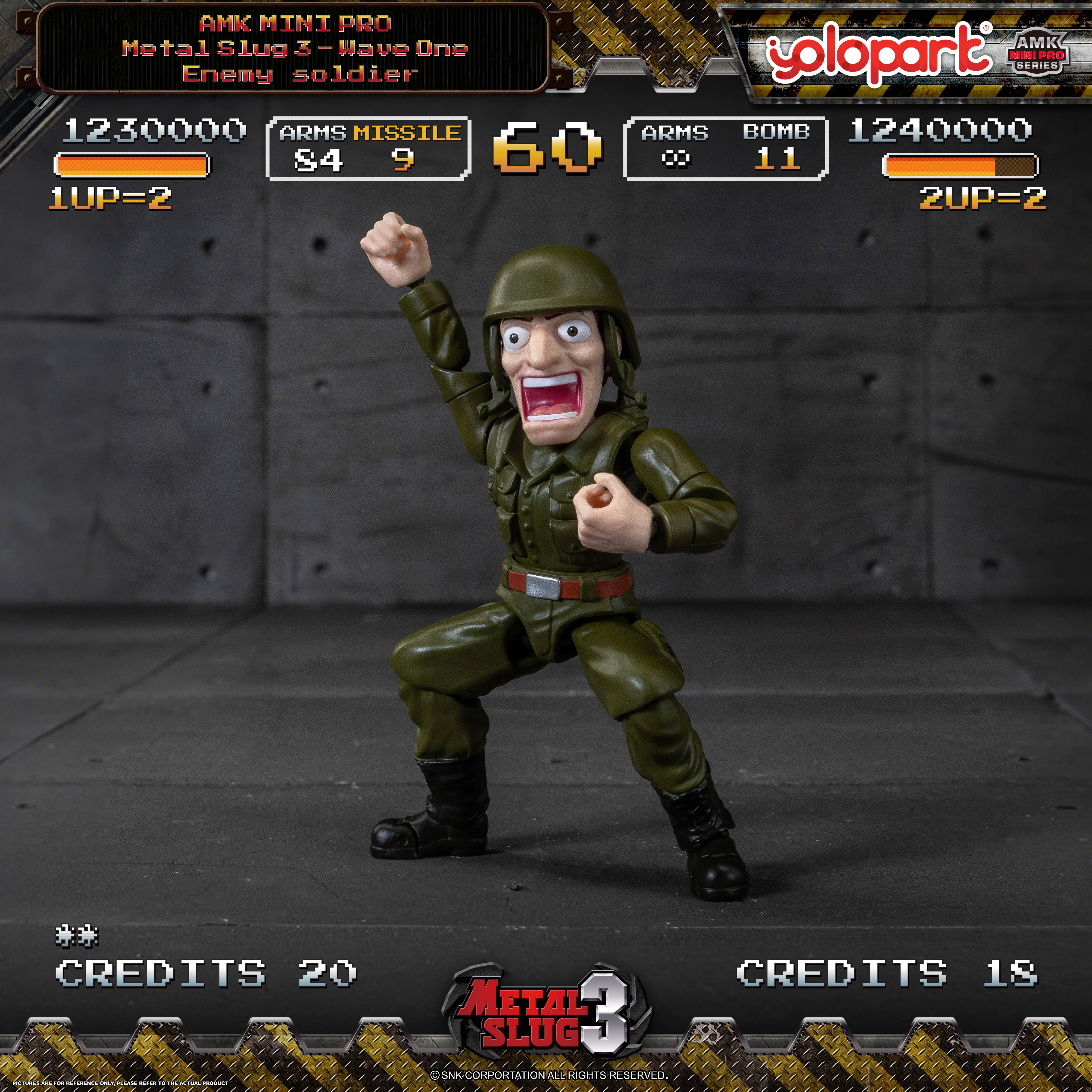 Metal Slug 3 - Wave 1 - AMK MINI PRO Series