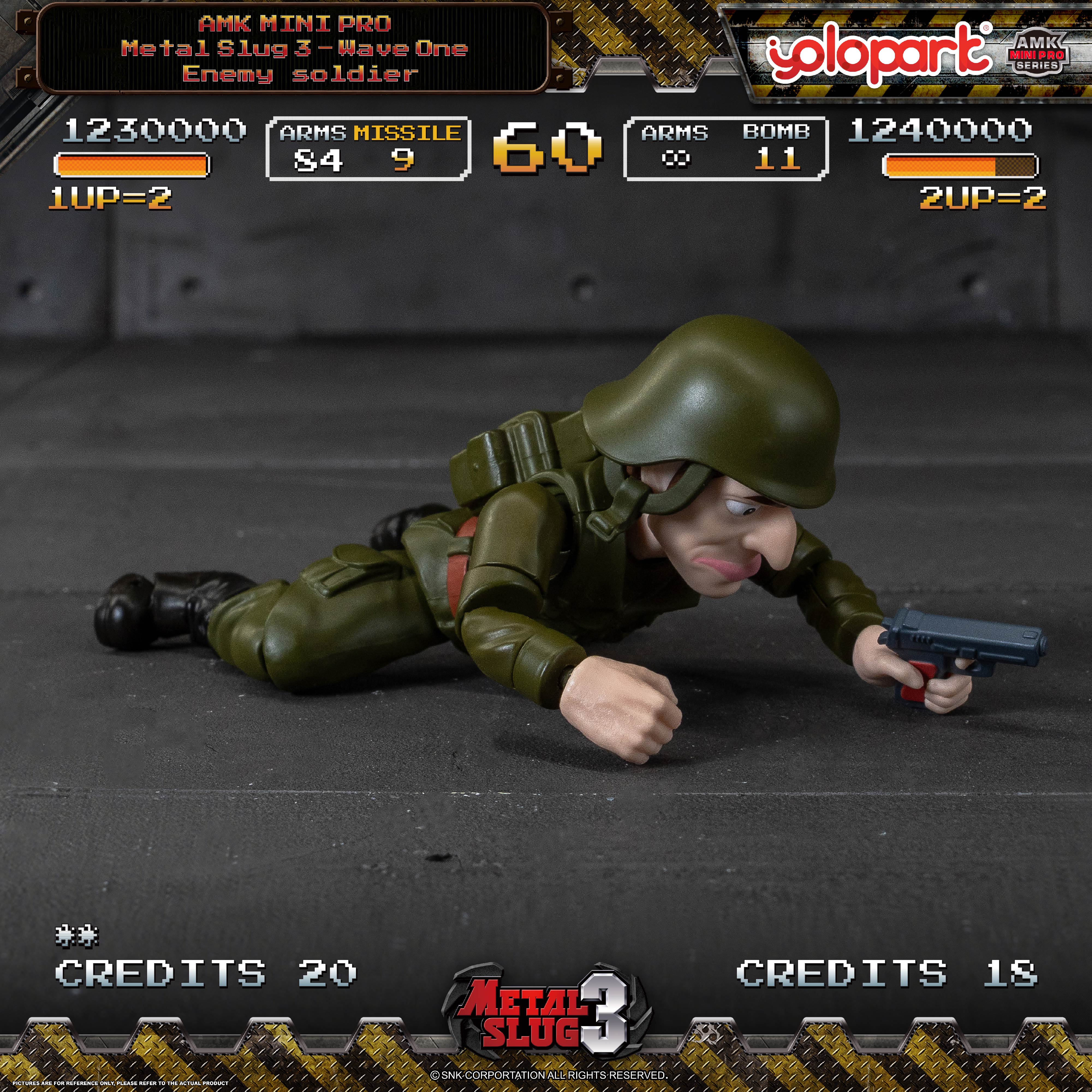 Metal Slug 3 - Wave 1 - AMK MINI PRO Series