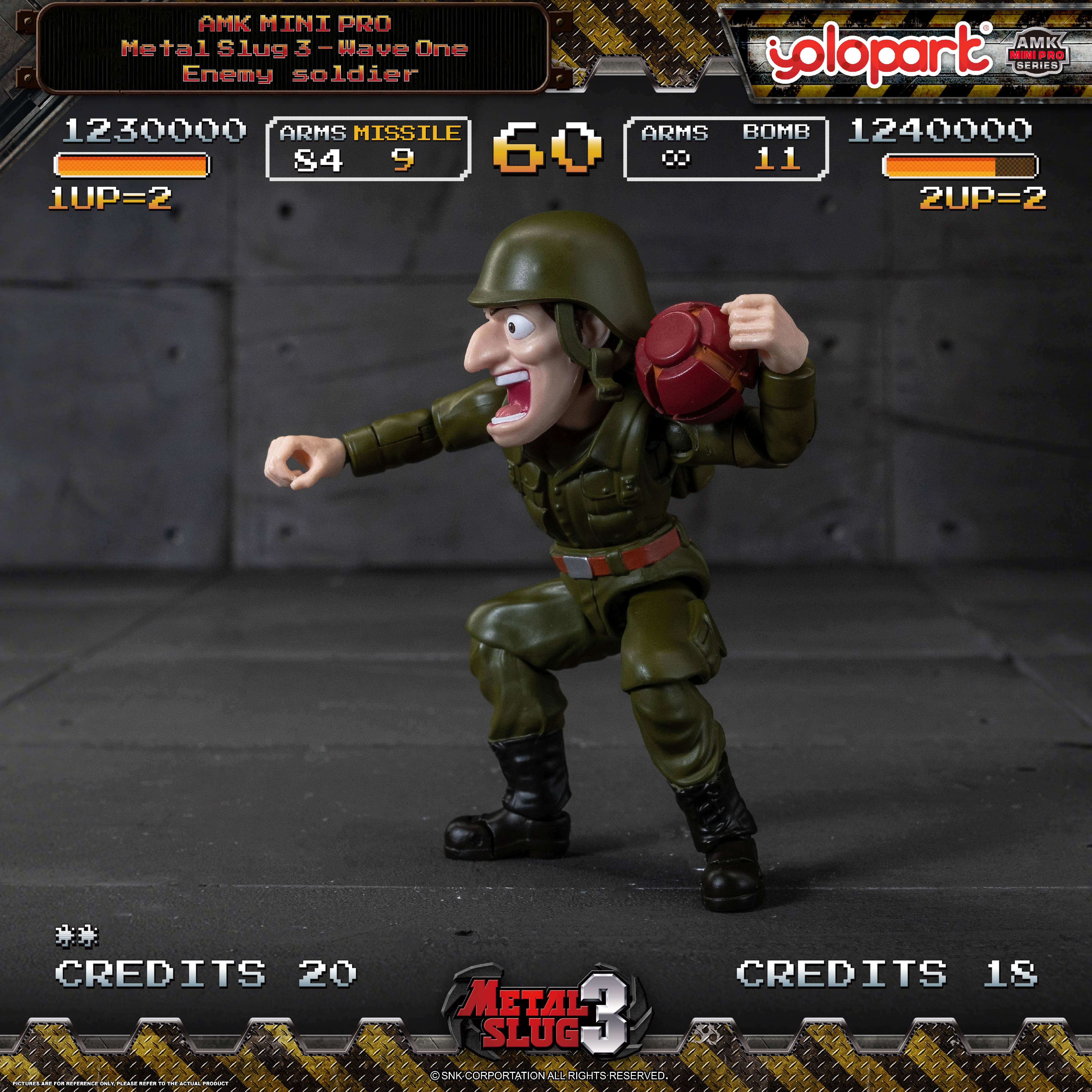 Metal Slug 3 - Wave 1 - AMK MINI PRO Series