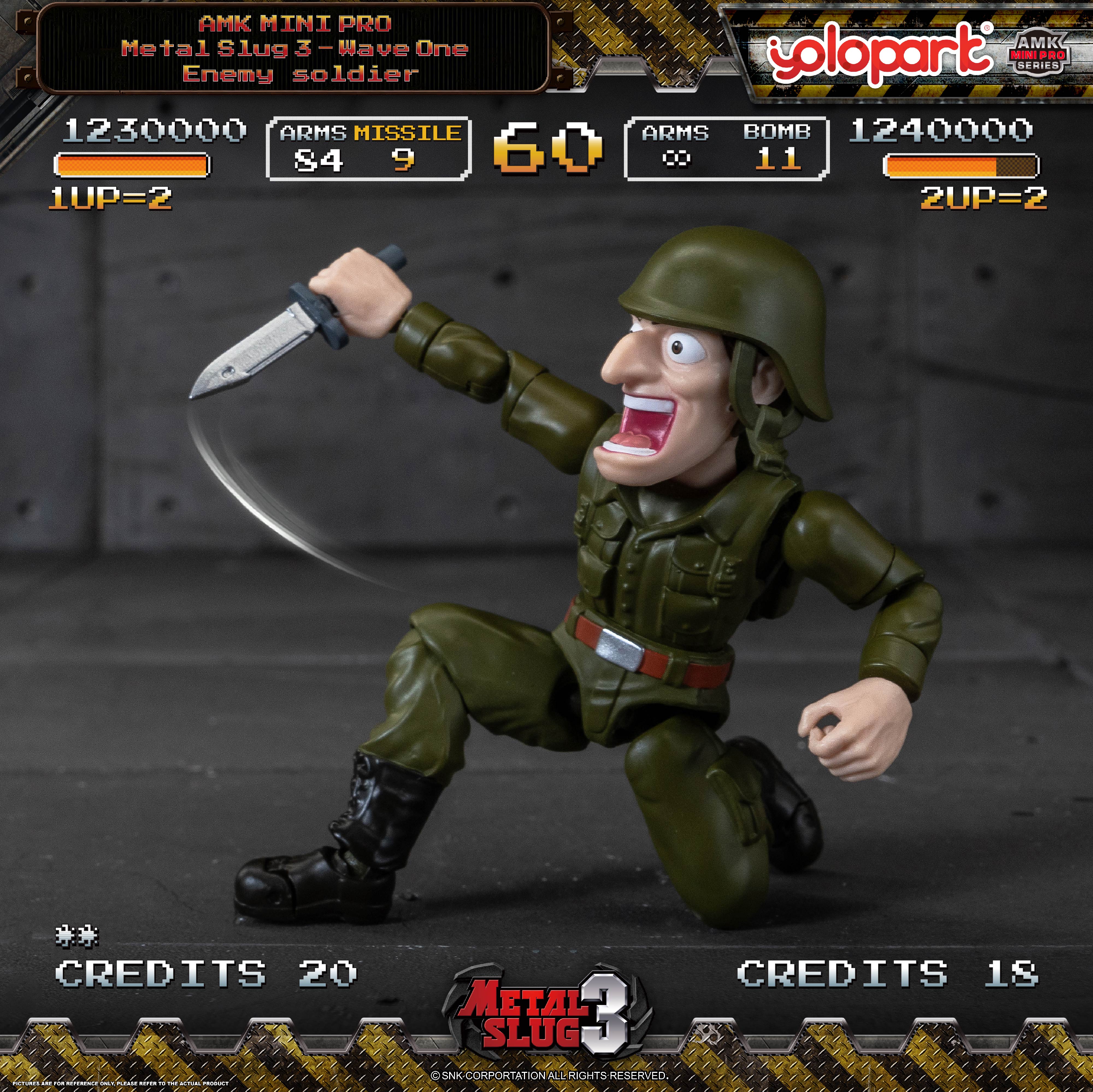 Metal Slug 3 - Wave 1 - AMK MINI PRO Series