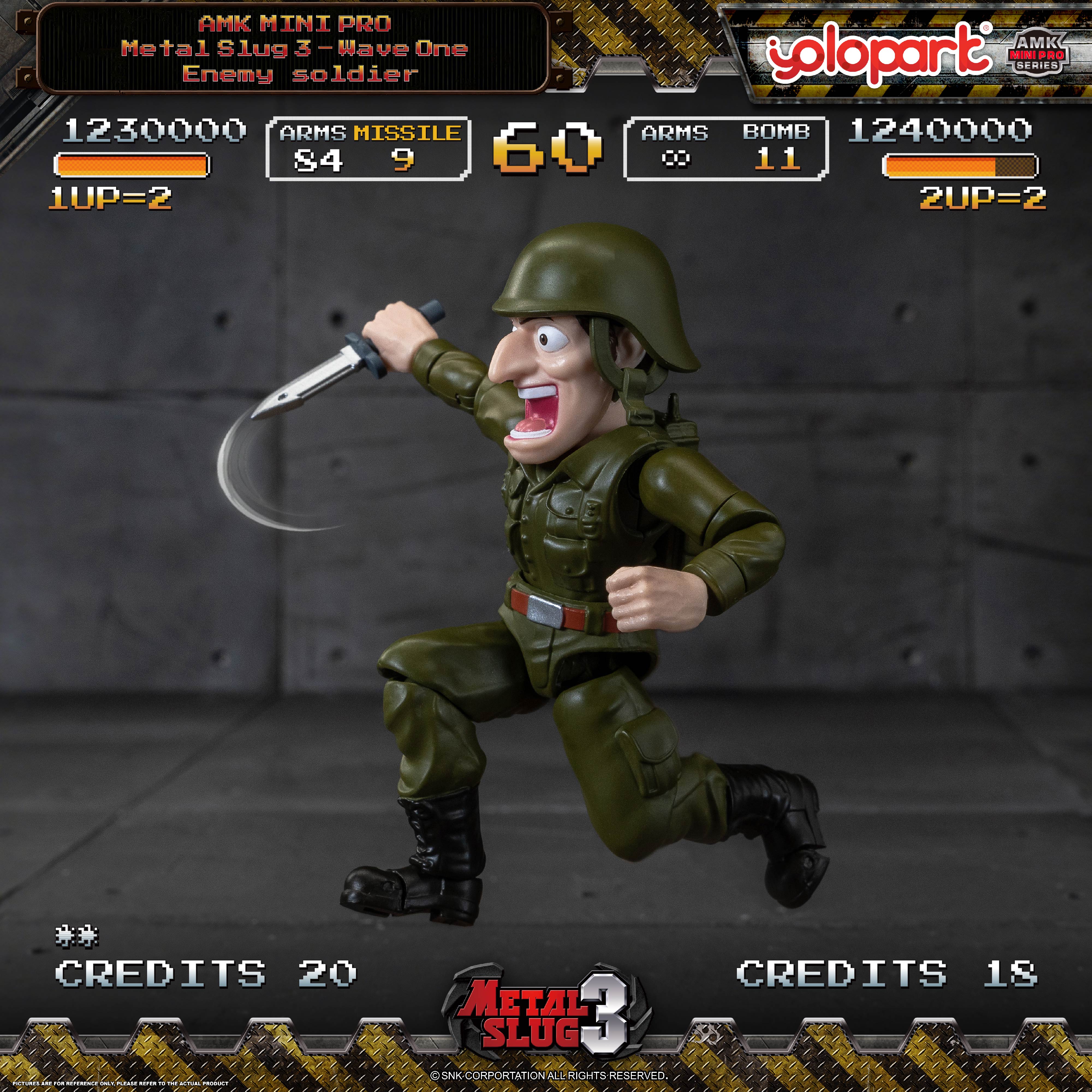 Metal Slug 3 - Wave 1 - AMK MINI PRO Series