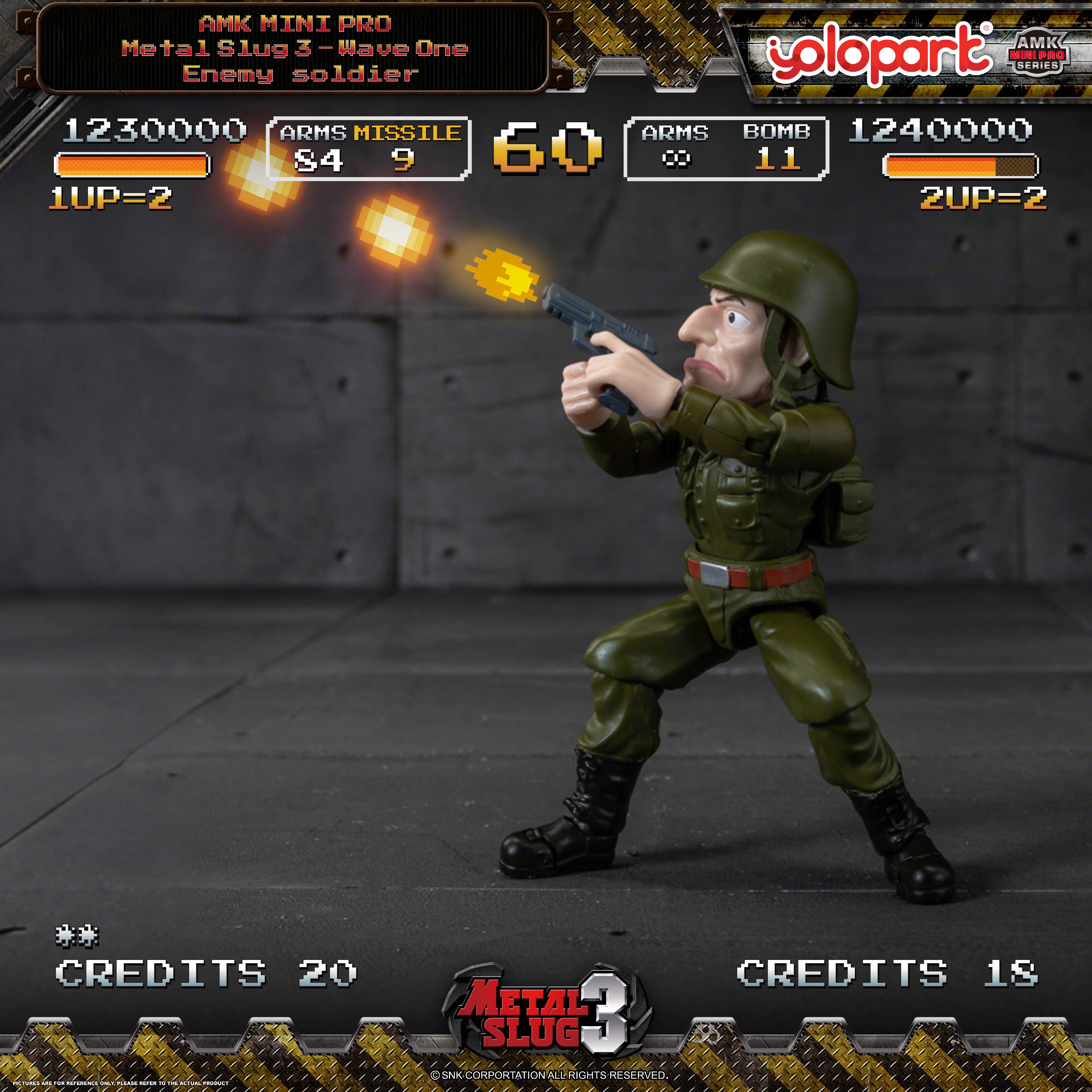 Metal Slug 3 - Wave 1 - AMK MINI PRO Series