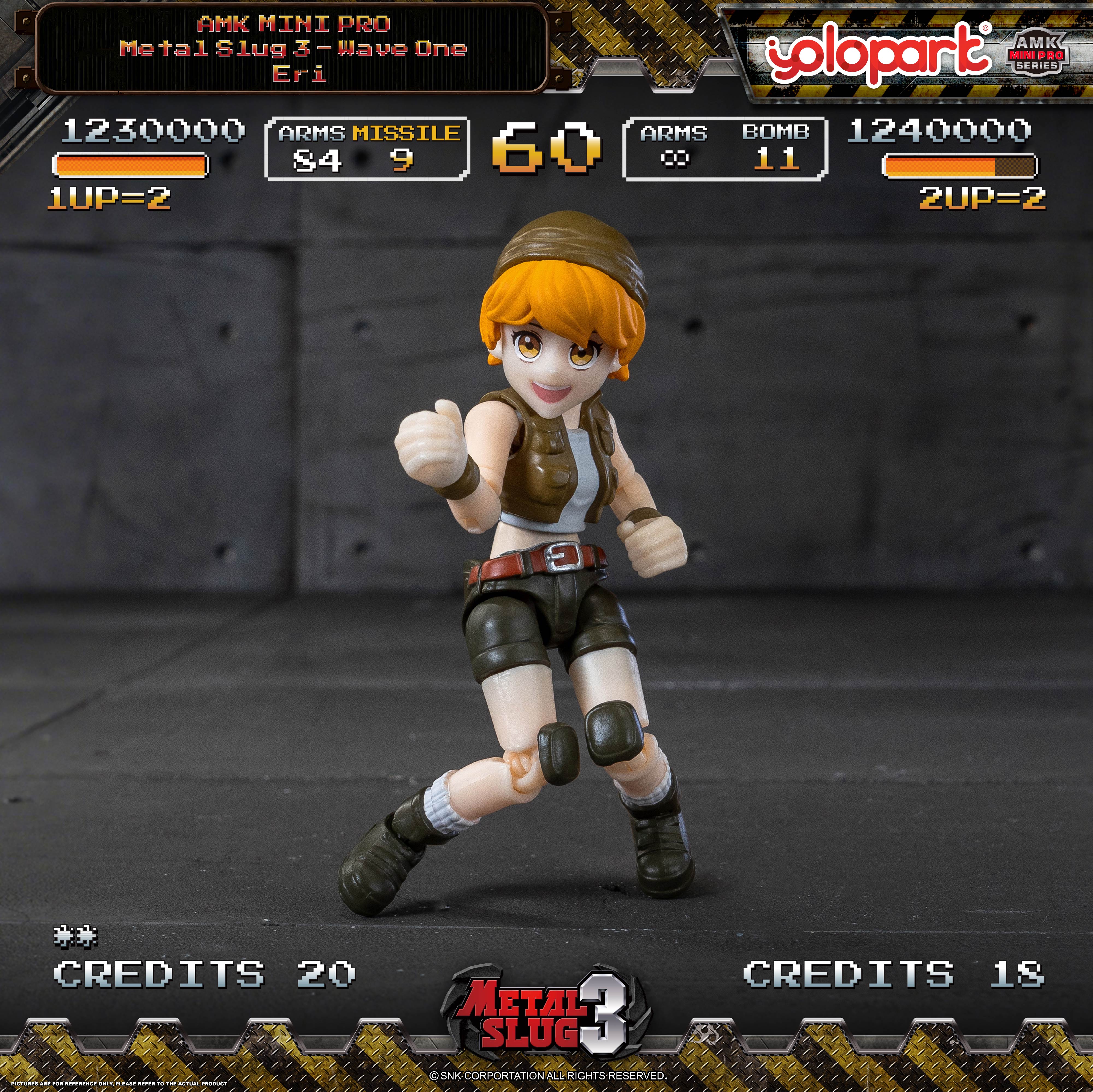 Metal Slug 3 - Wave 1 - AMK MINI PRO Series