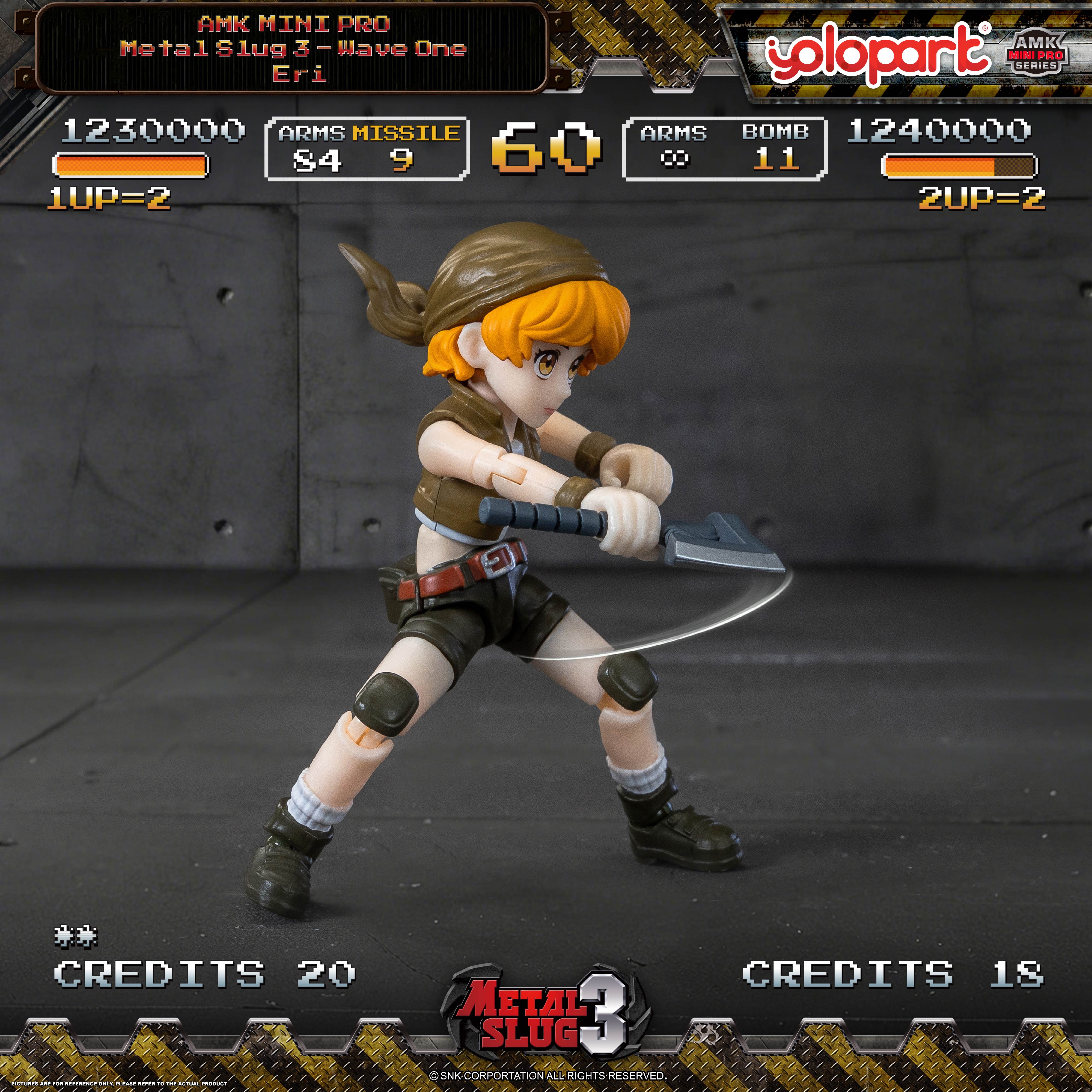 Metal Slug 3 - Wave 1 - AMK MINI PRO Series