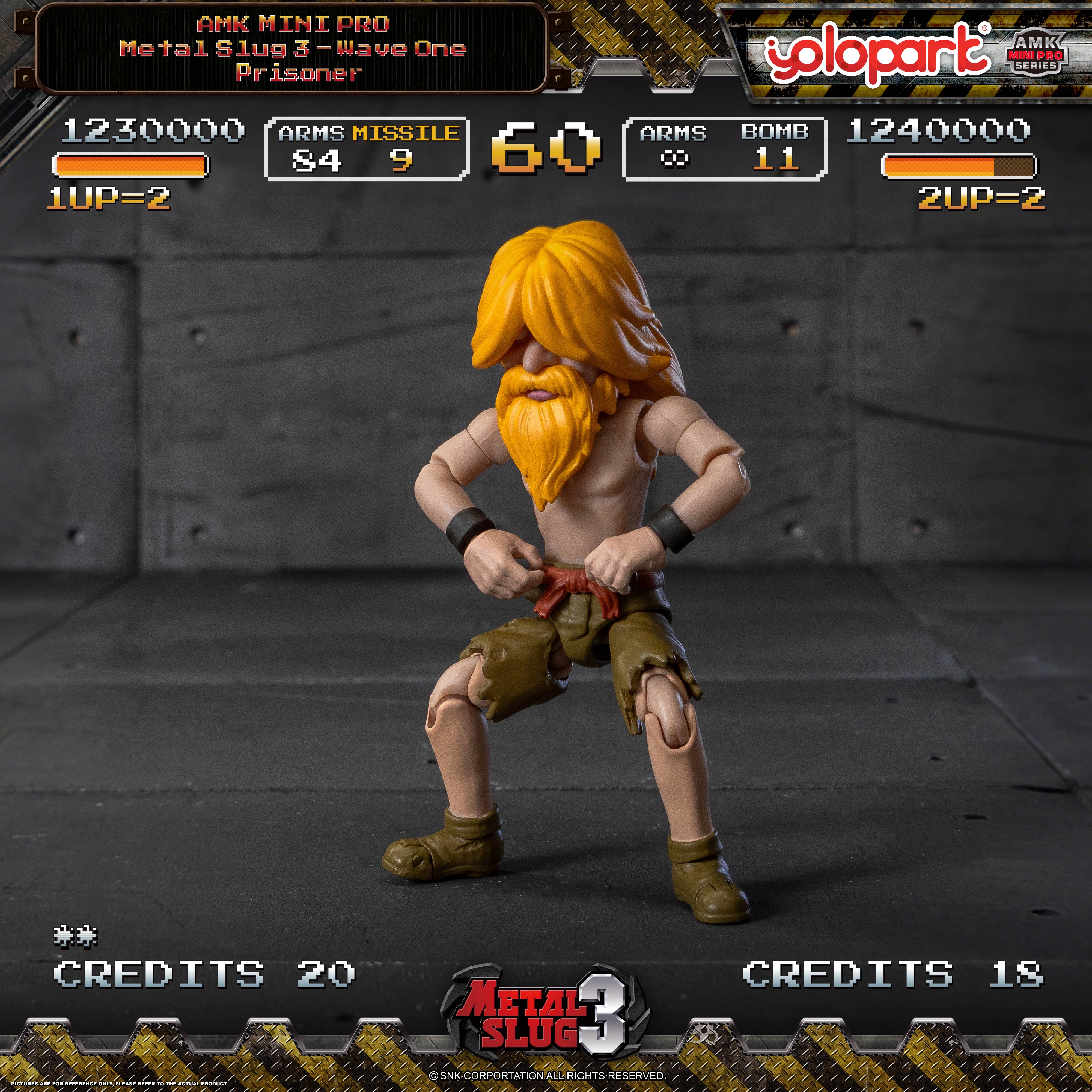 Metal Slug 3 - Wave 1 - AMK MINI PRO Series