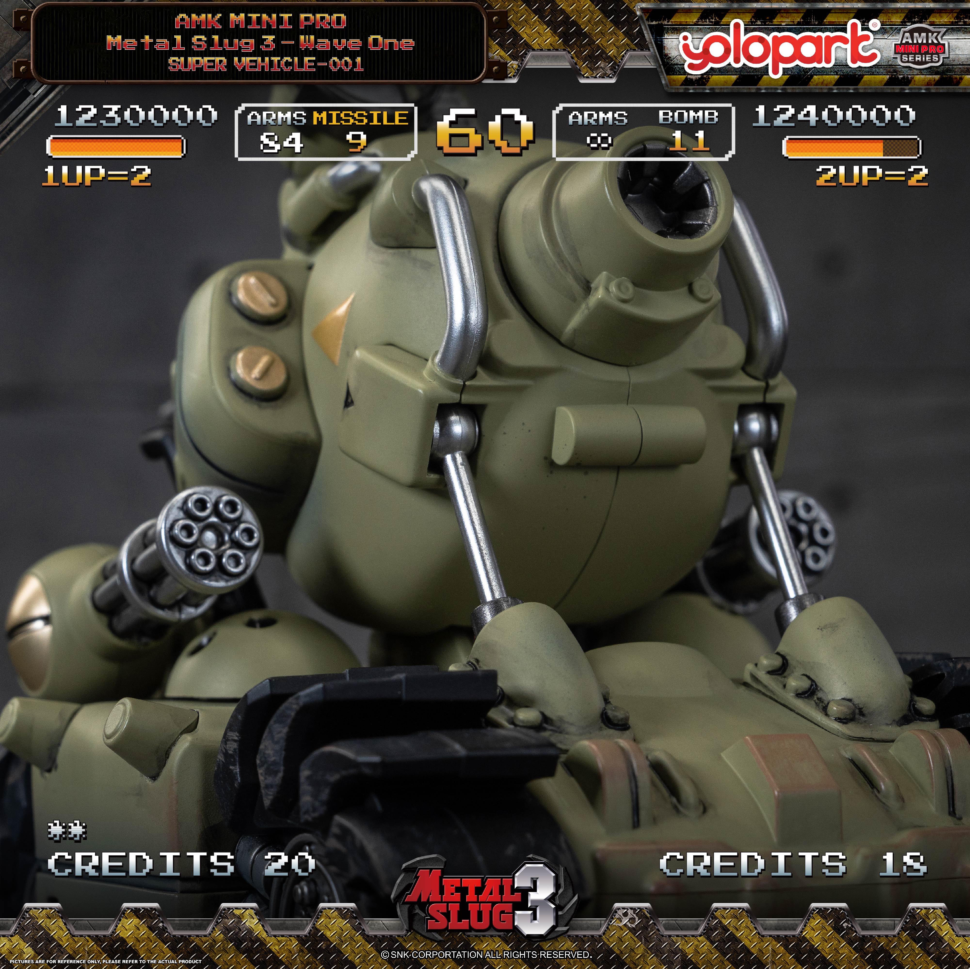 Metal Slug 3 - Wave 1 - AMK MINI PRO Series