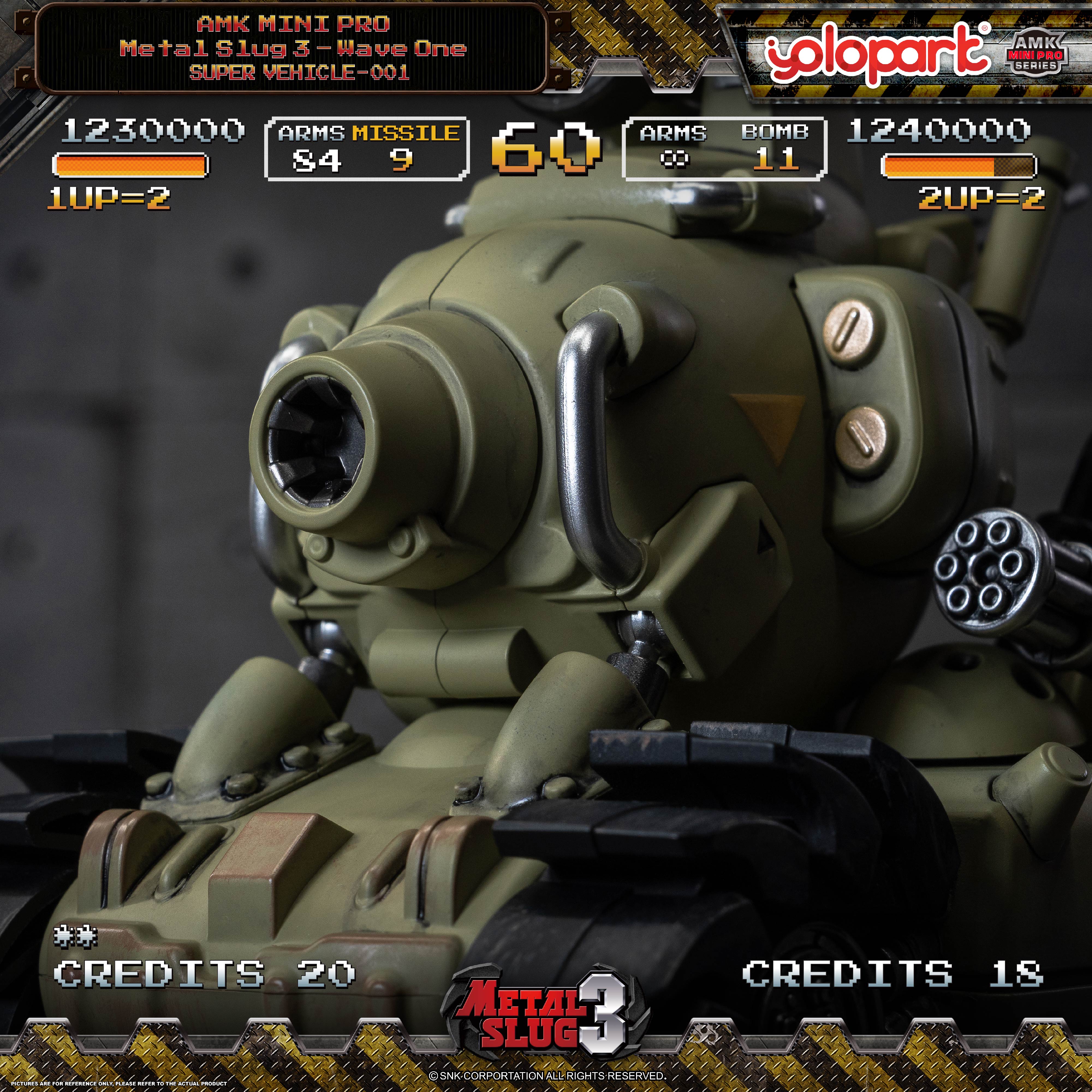 Metal Slug 3 - Wave 1 - AMK MINI PRO Series