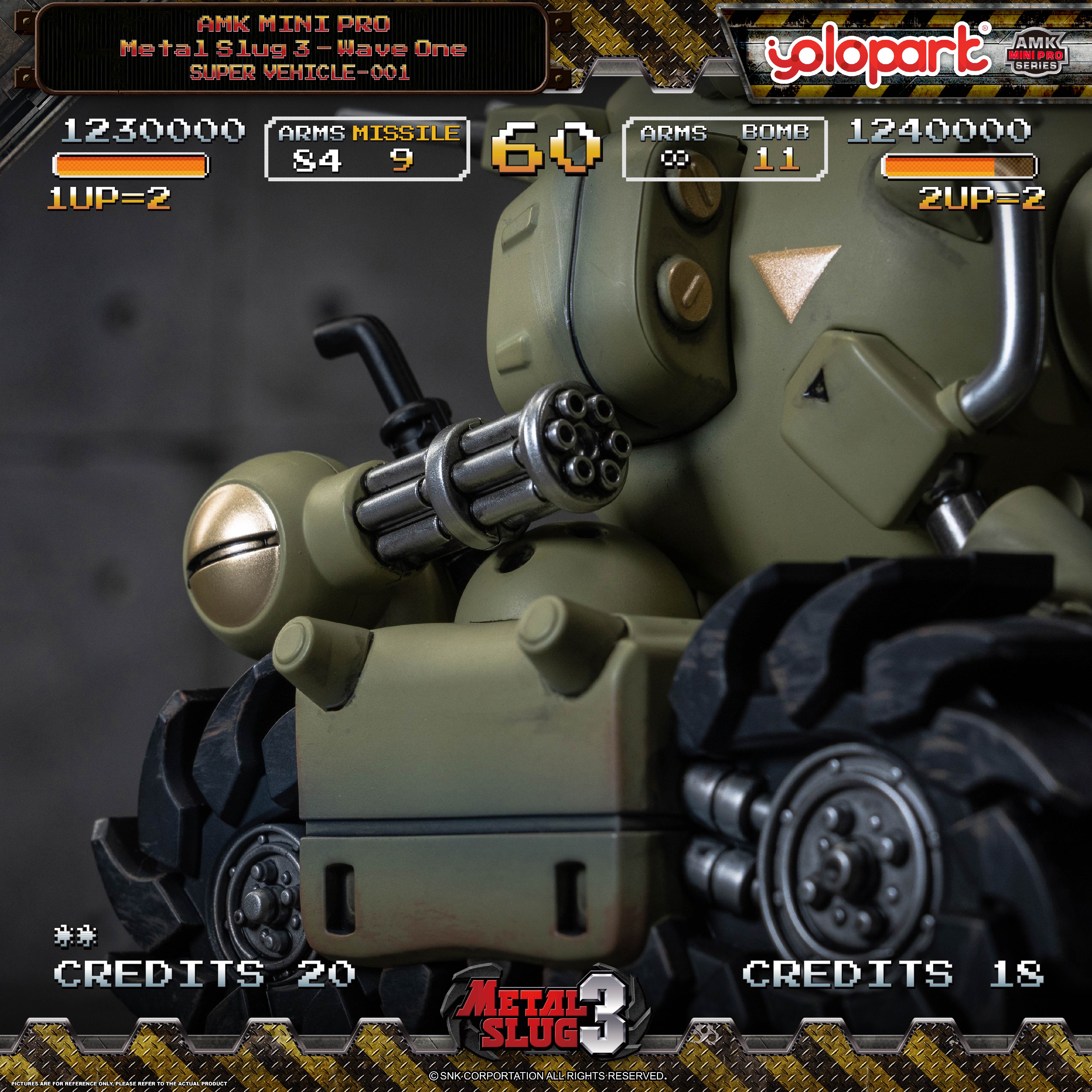 Metal Slug 3 - Wave 1 - AMK MINI PRO Series
