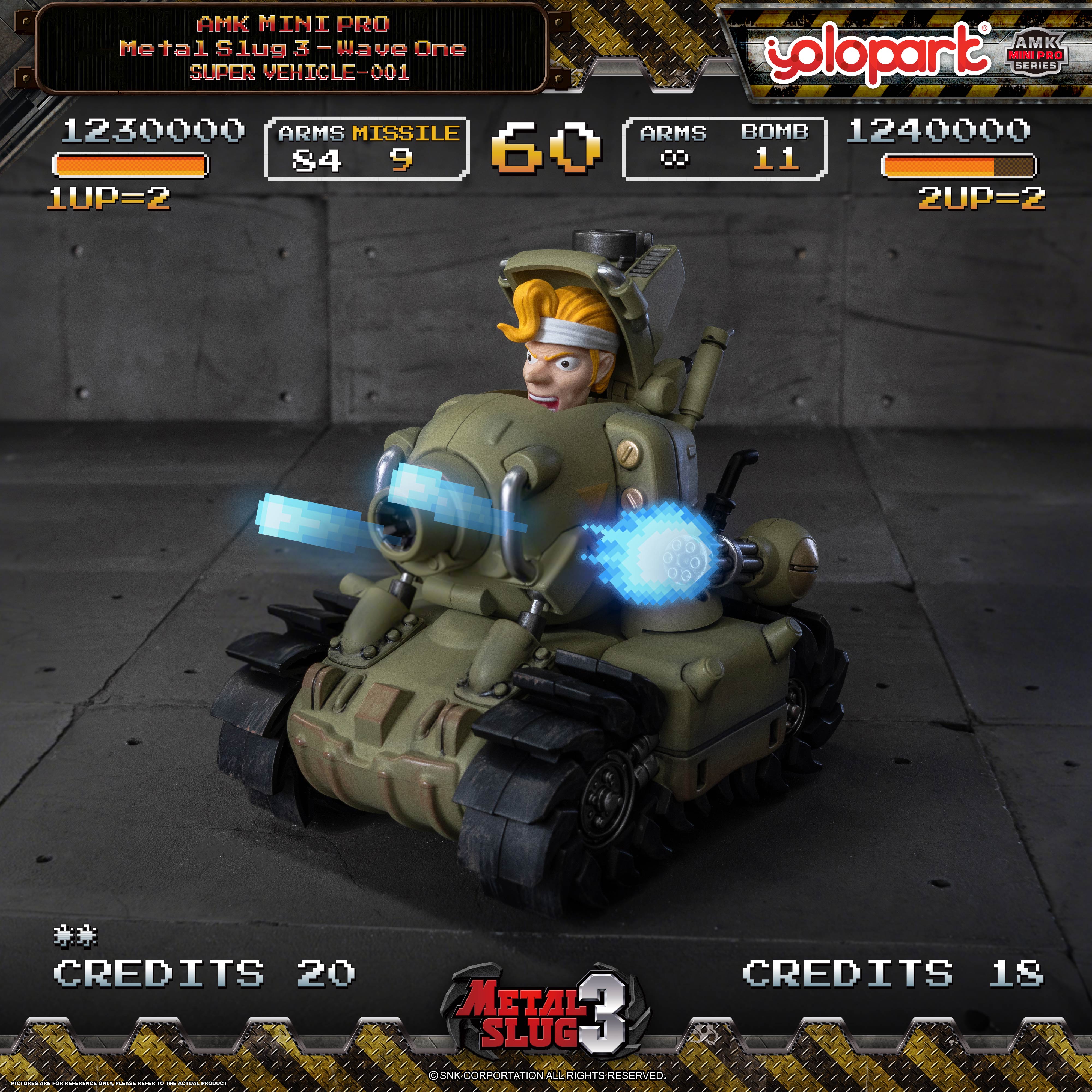 Metal Slug 3 - Wave 1 - AMK MINI PRO Series