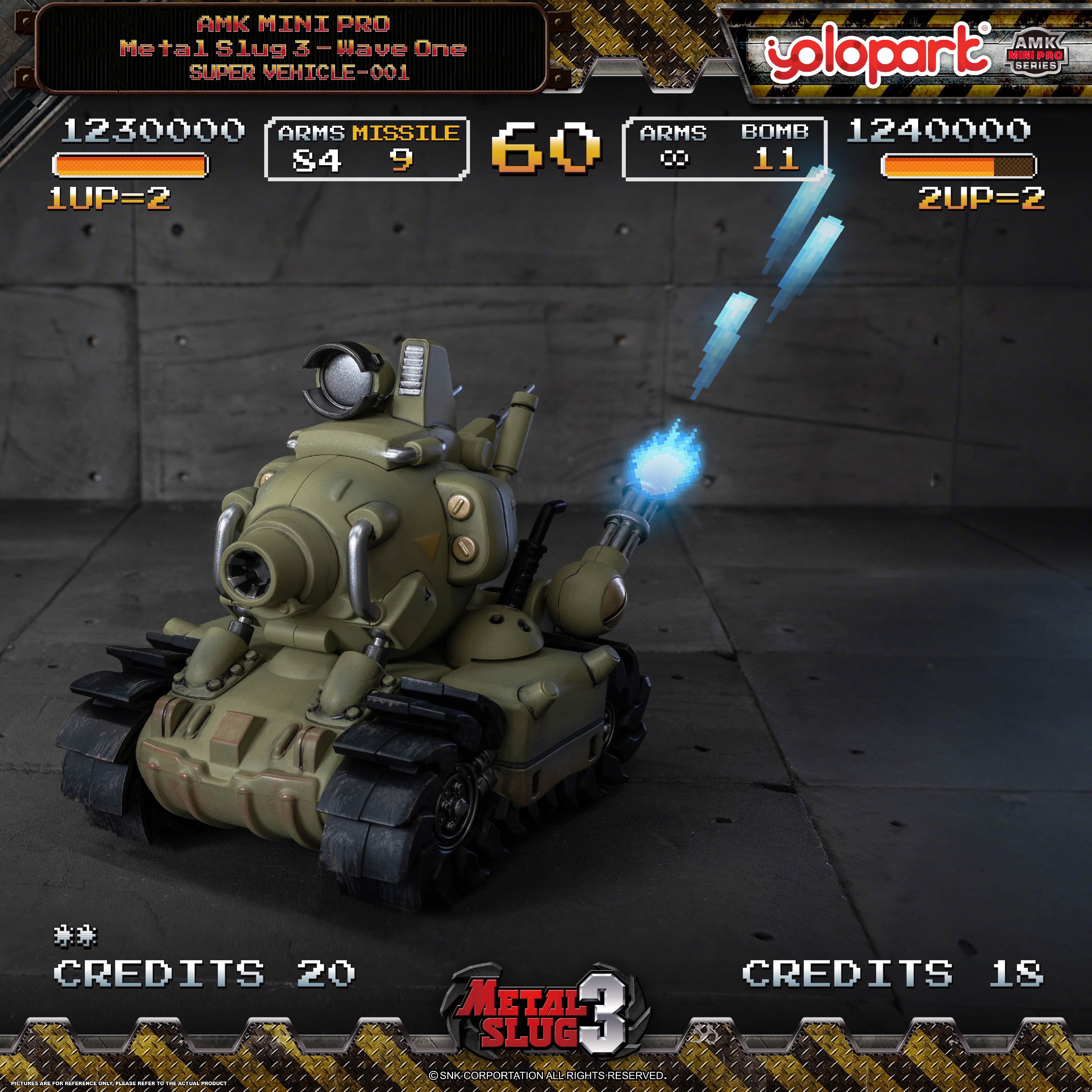 Metal Slug 3 - Wave 1 - AMK MINI PRO Series