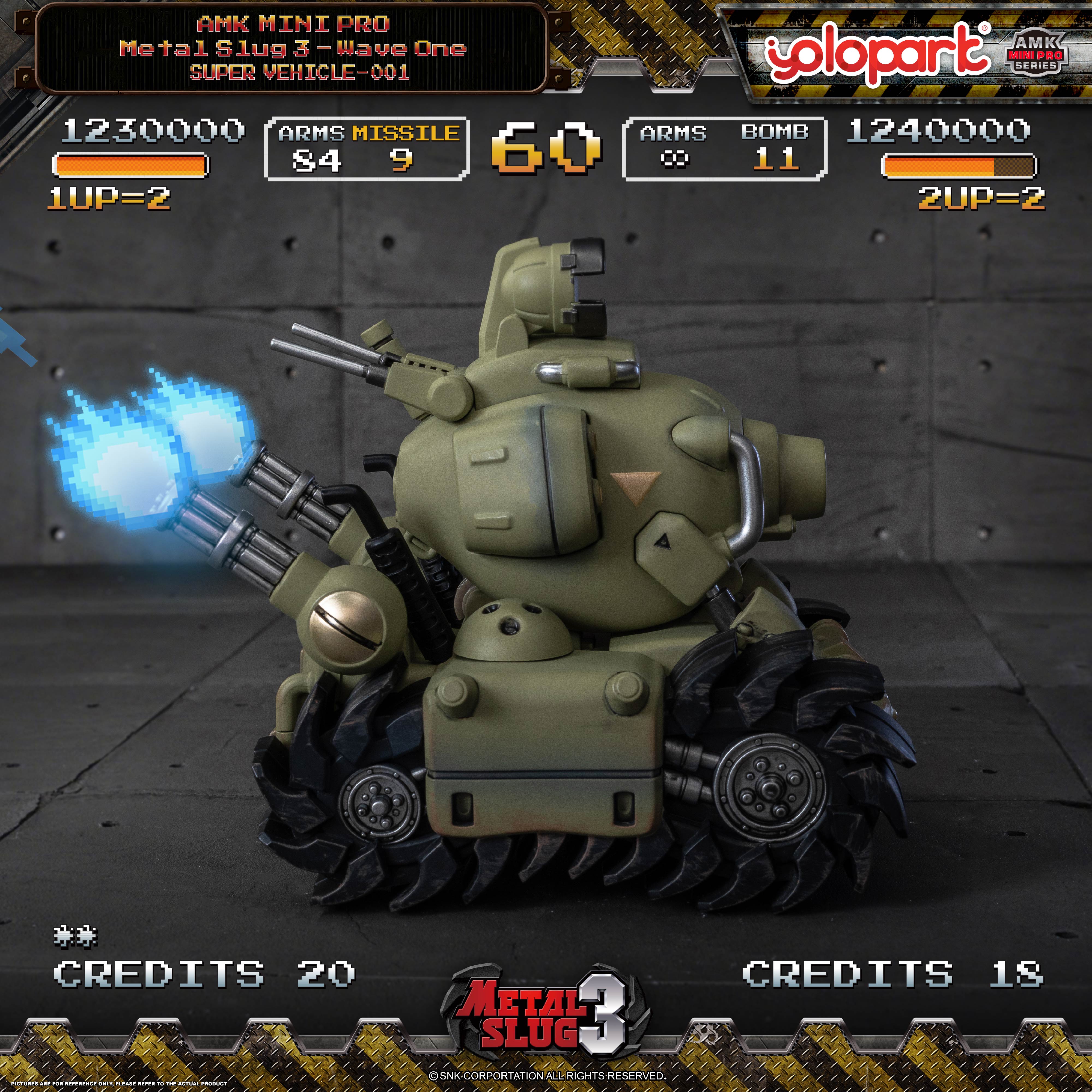 Metal Slug 3 - Wave 1 - AMK MINI PRO Series