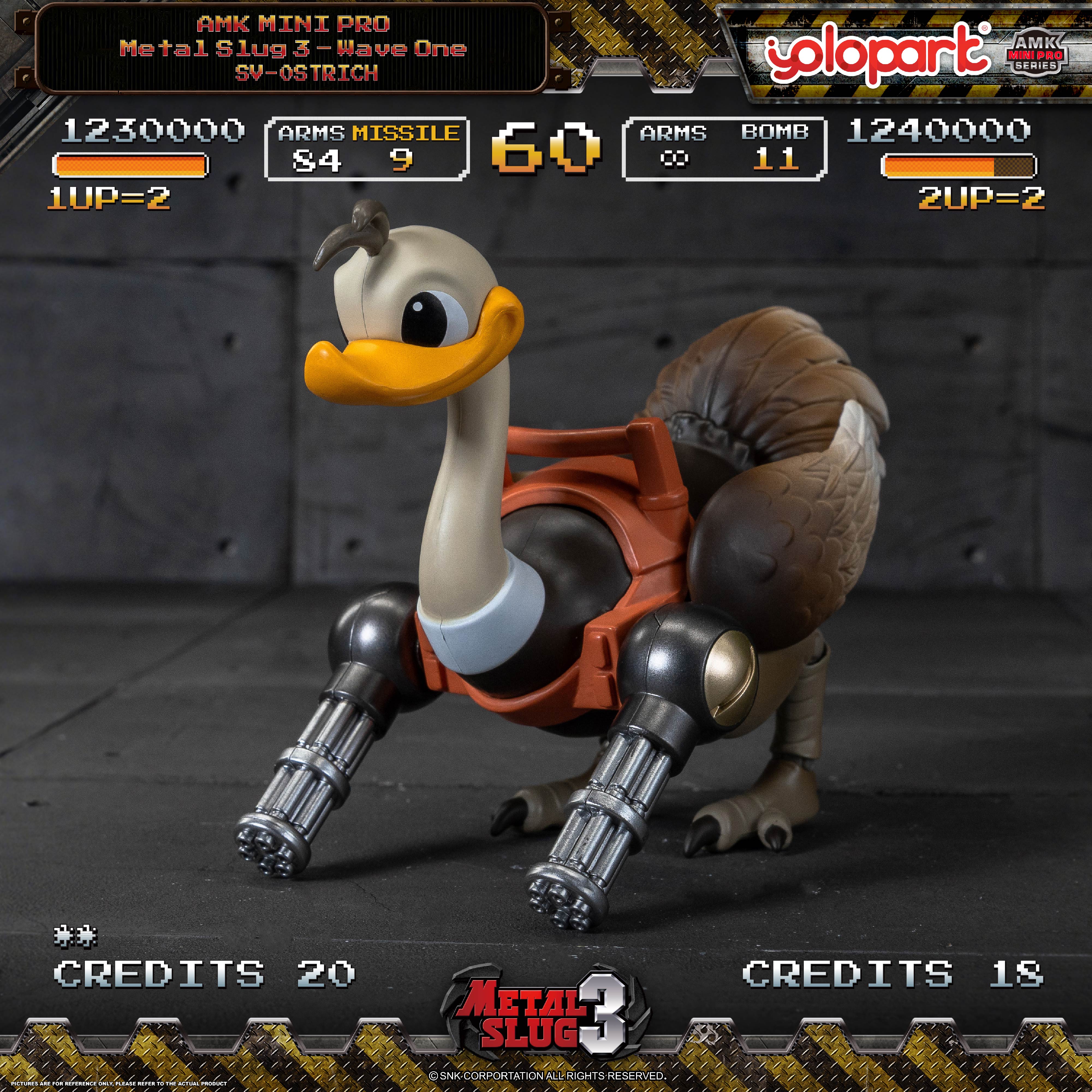 Metal Slug 3 - Wave 1 - AMK MINI PRO Series