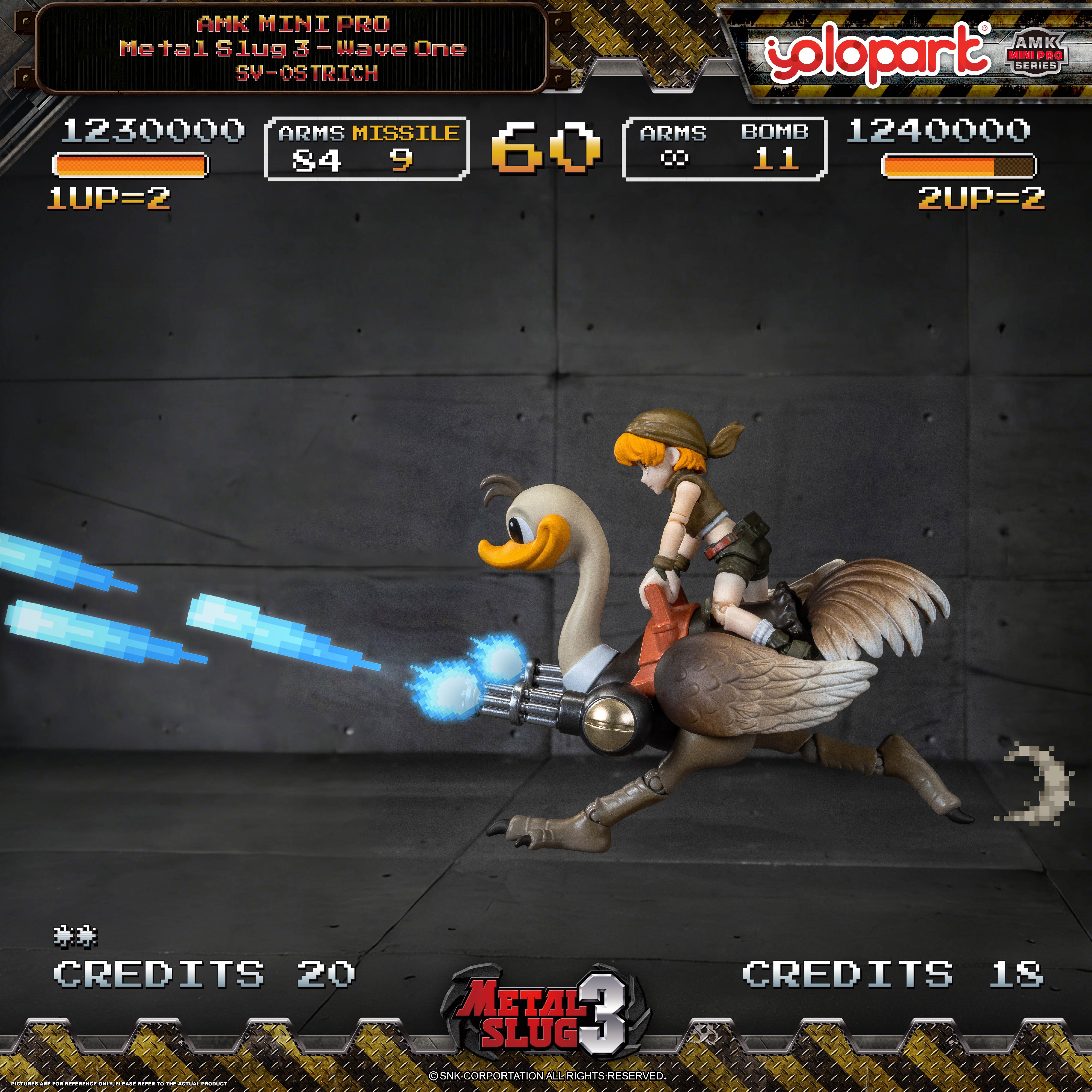 Metal Slug 3 - Wave 1 - AMK MINI PRO Series