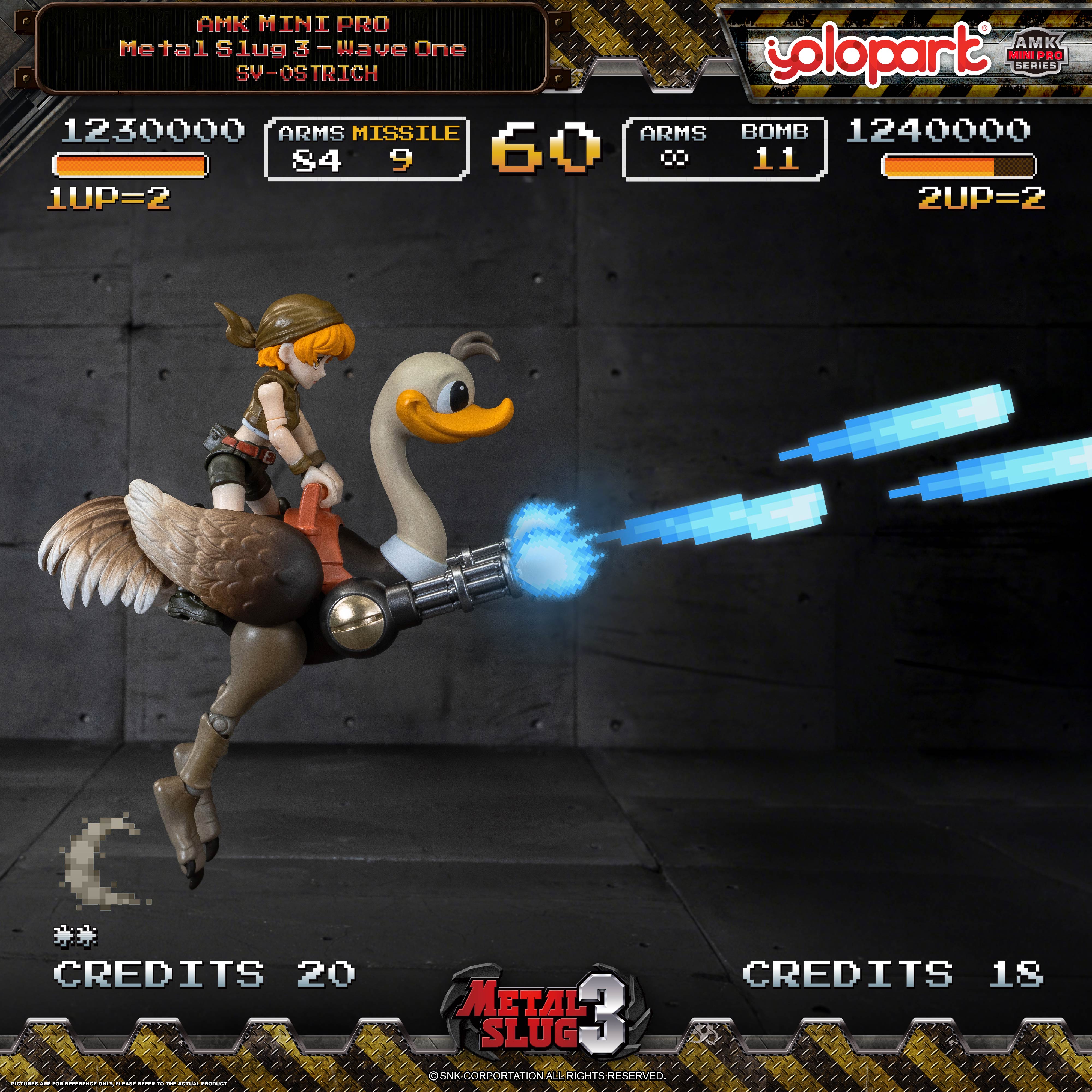 Metal Slug 3 - Wave 1 - AMK MINI PRO Series
