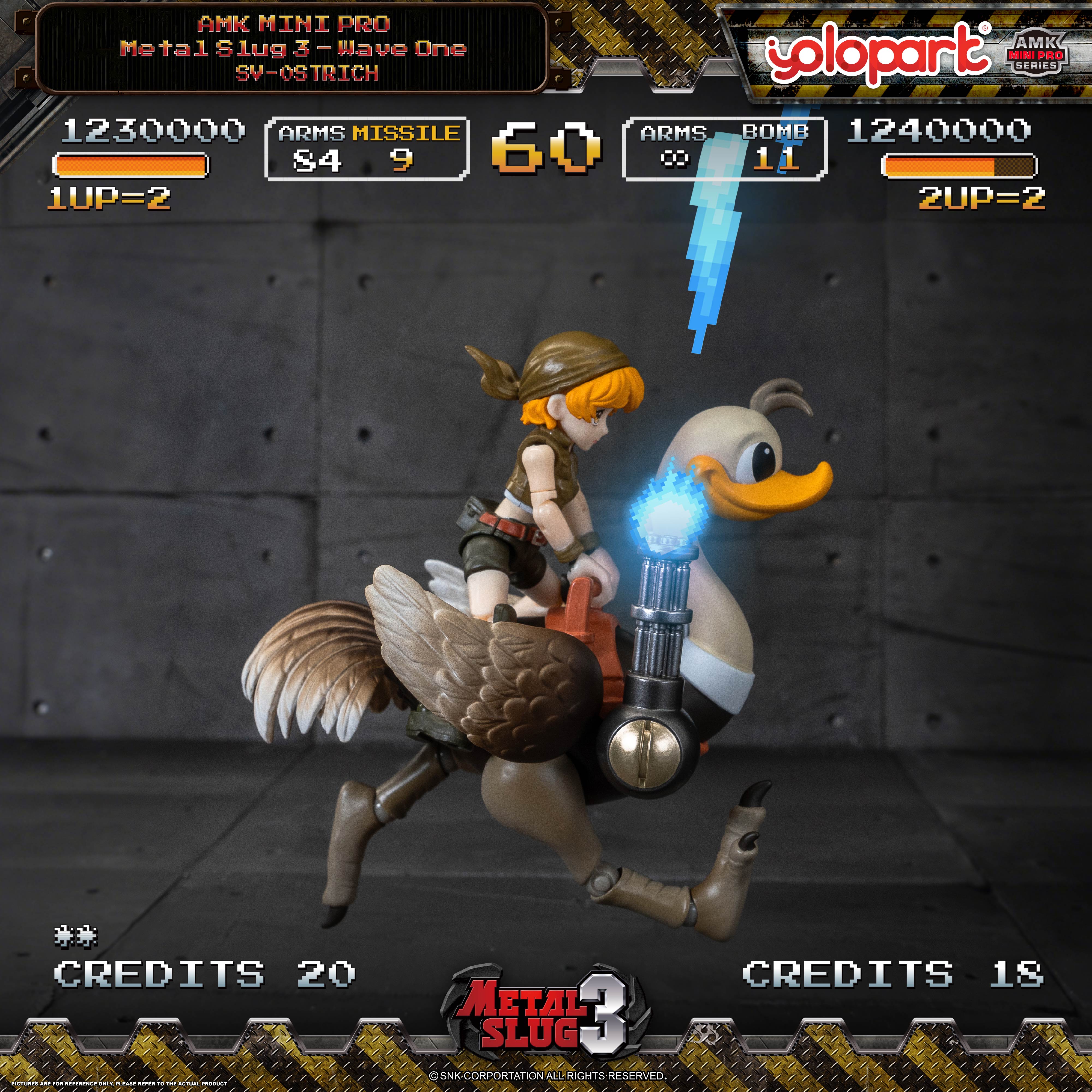Metal Slug 3 - Wave 1 - AMK MINI PRO Series