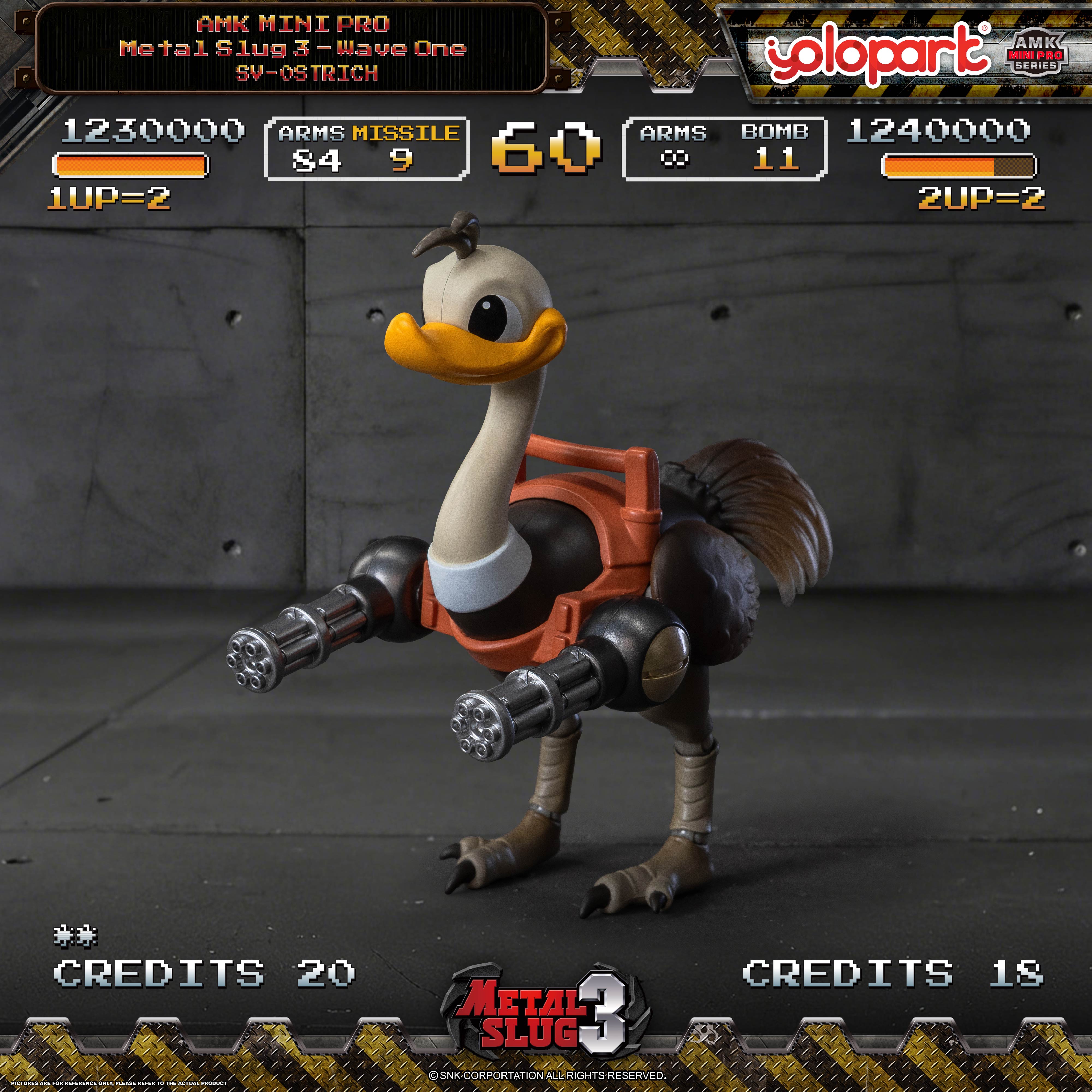 Metal Slug 3 - Wave 1 - AMK MINI PRO Series
