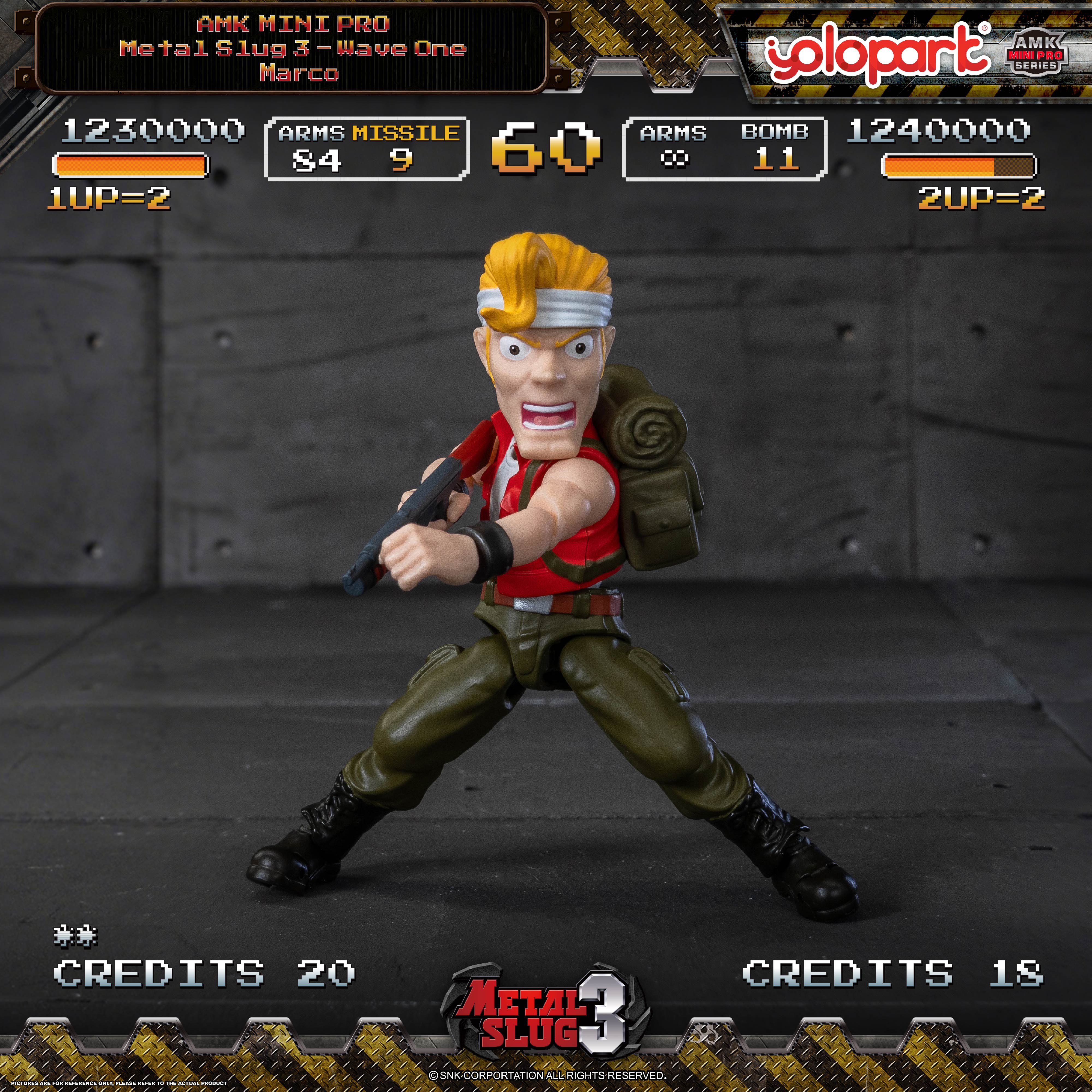 Metal Slug 3 - Wave 1 - AMK MINI PRO Series