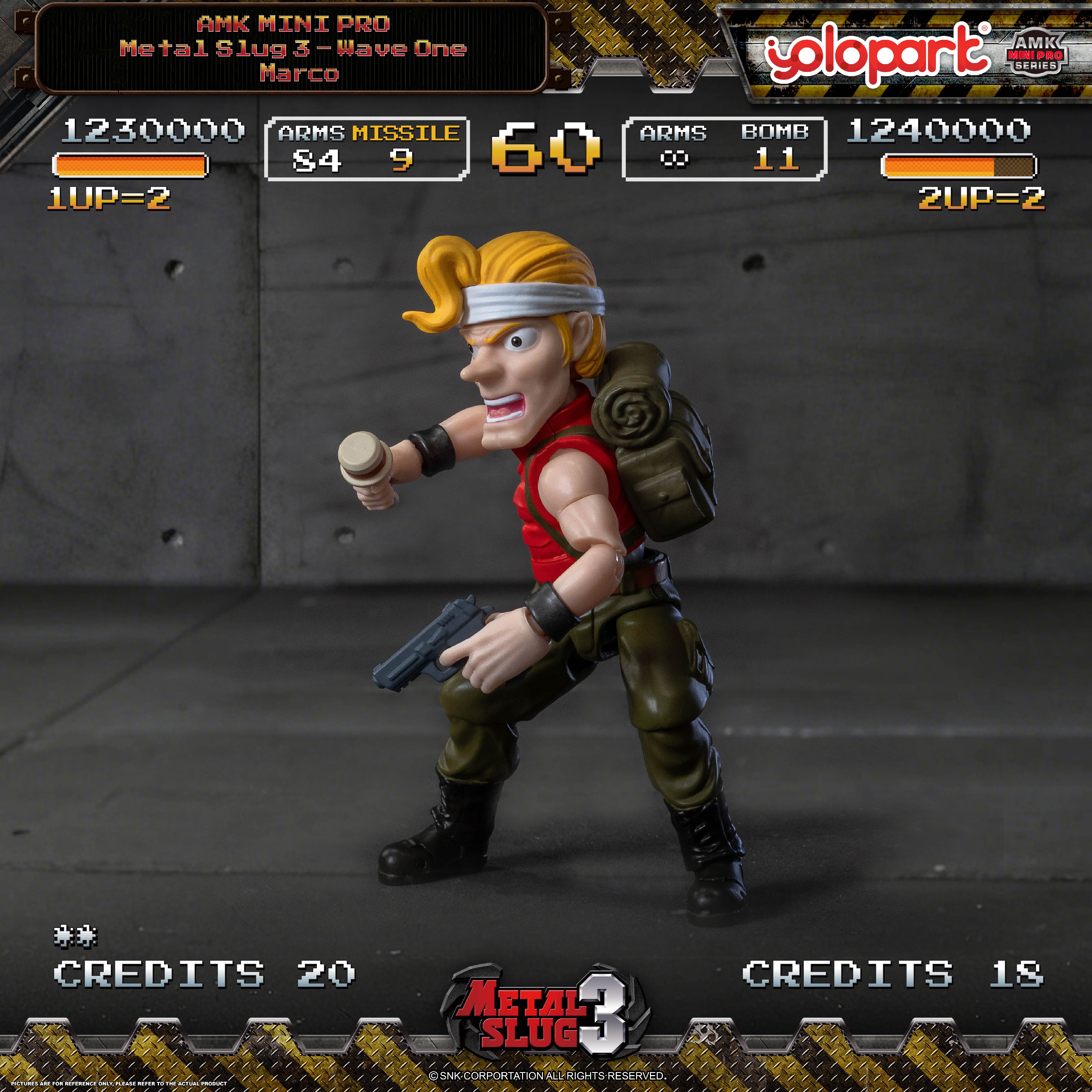 Metal Slug 3 - Wave 1 - AMK MINI PRO Series
