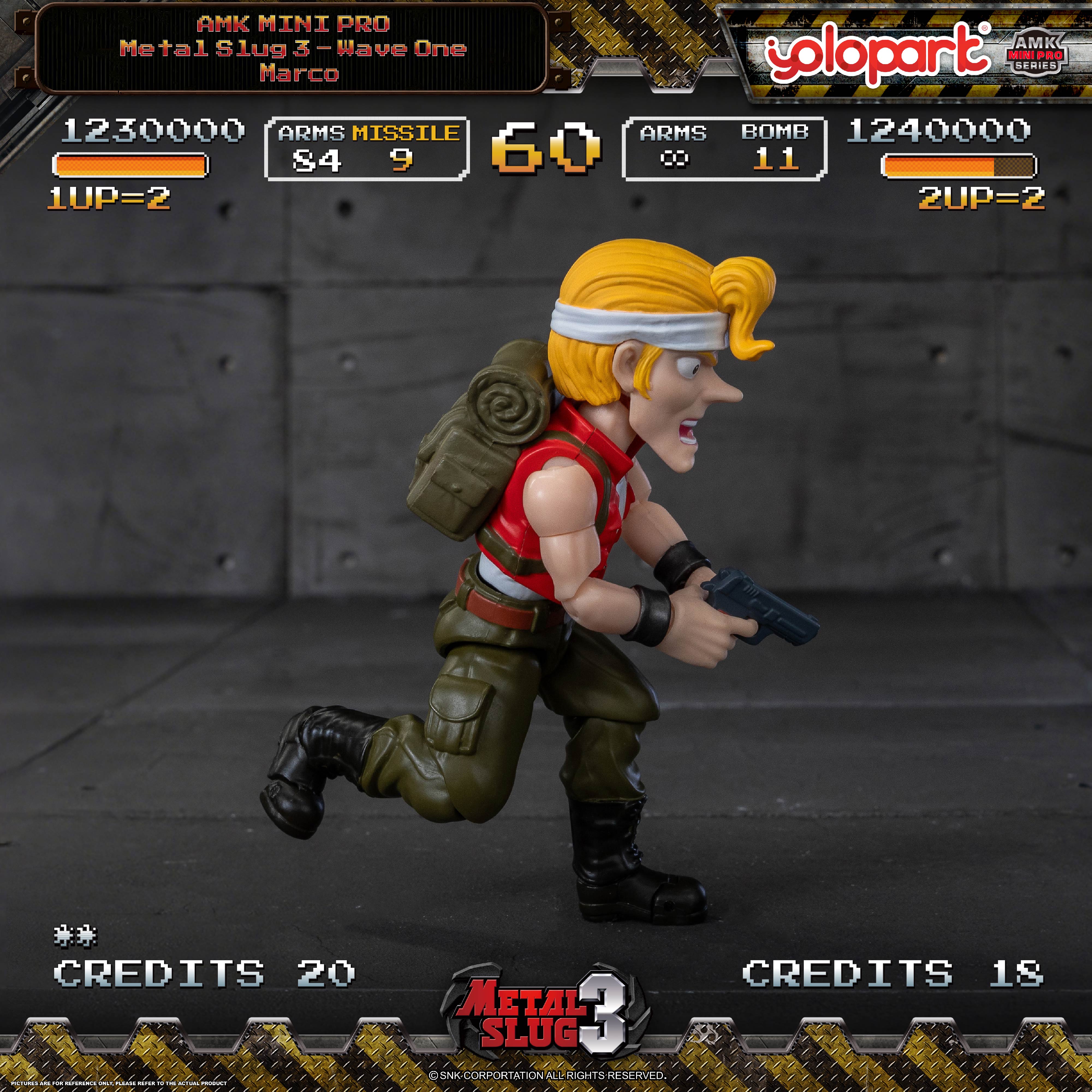 Metal Slug 3 - Wave 1 - AMK MINI PRO Series