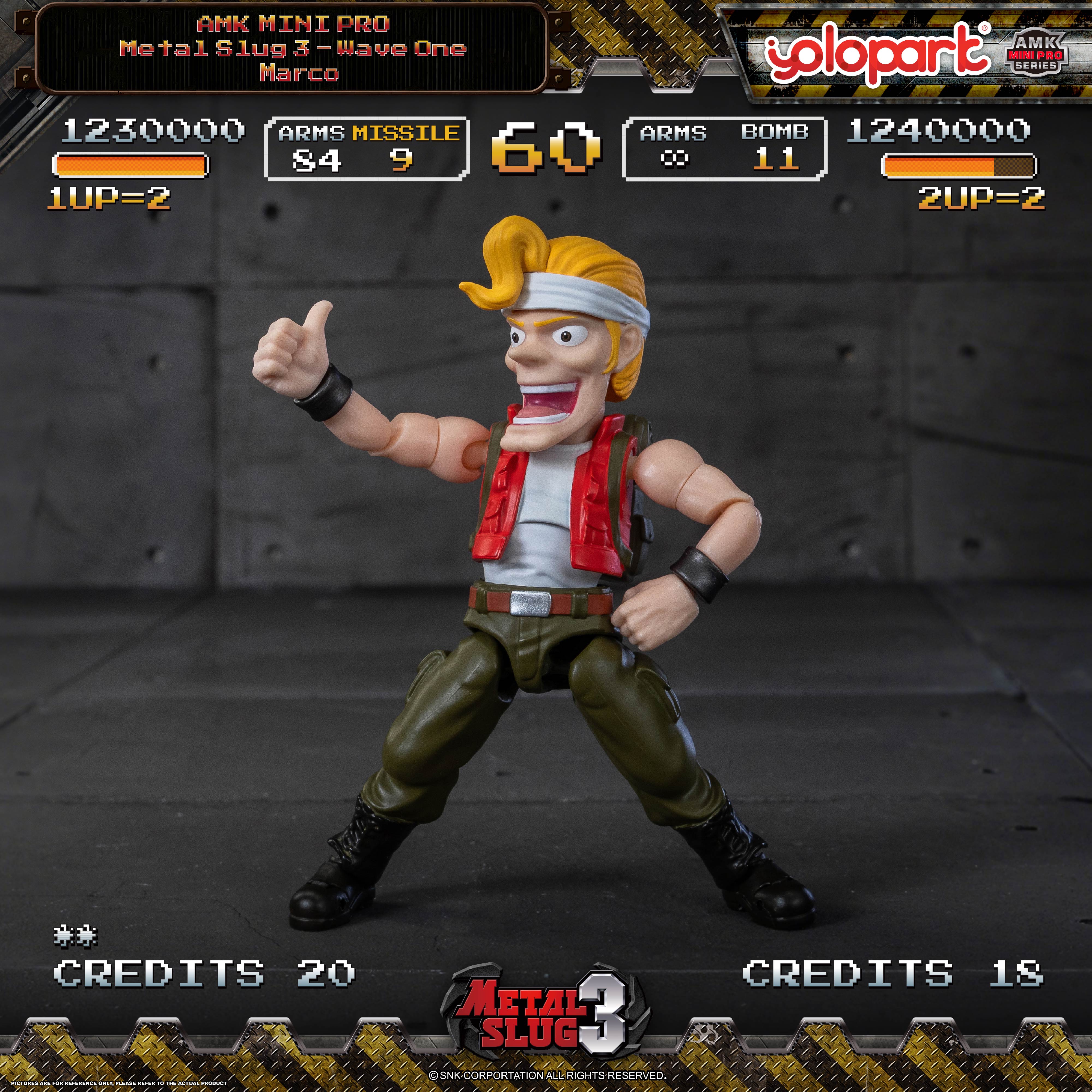 Metal Slug 3 - Wave 1 - AMK MINI PRO Series