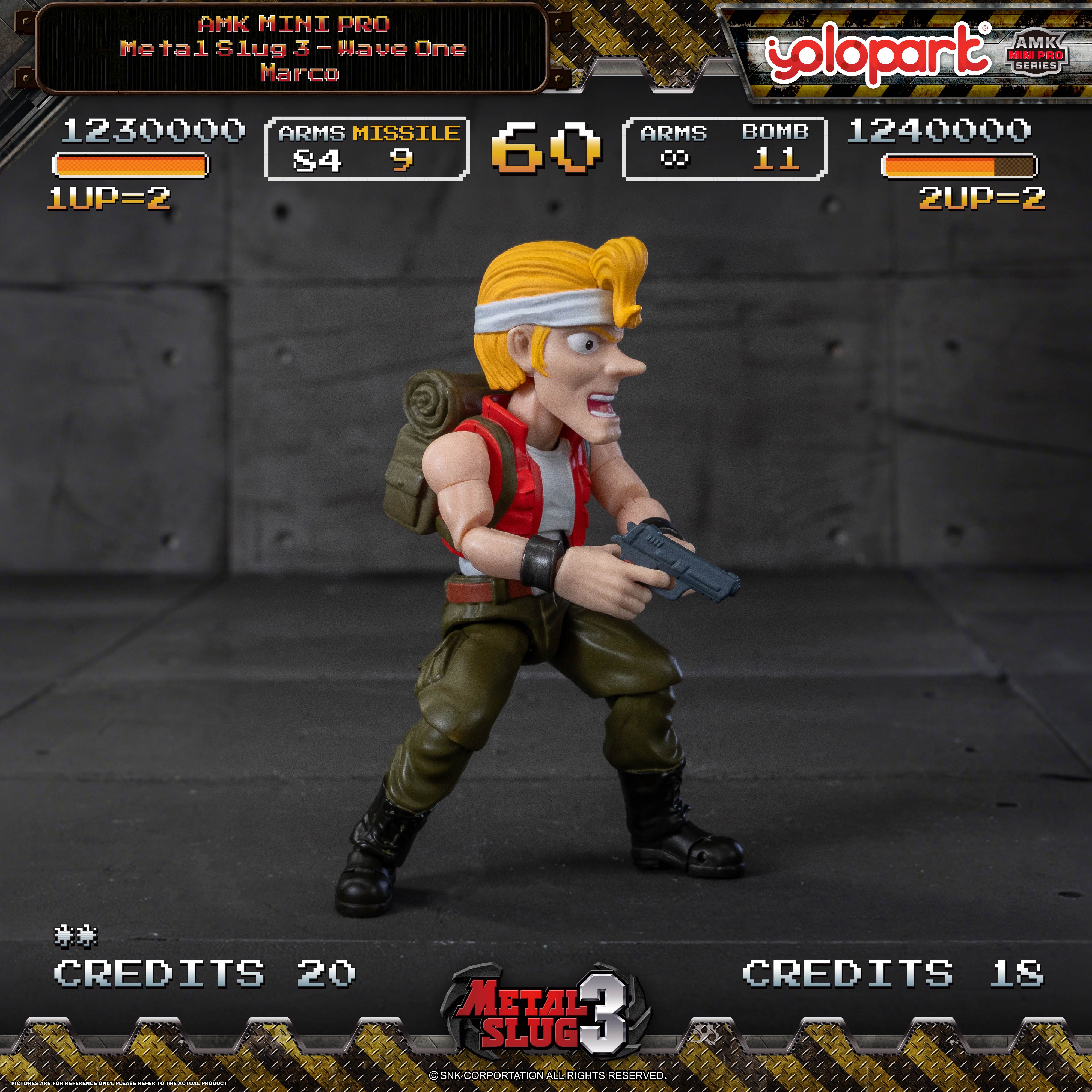 Metal Slug 3 - Wave 1 - AMK MINI PRO Series