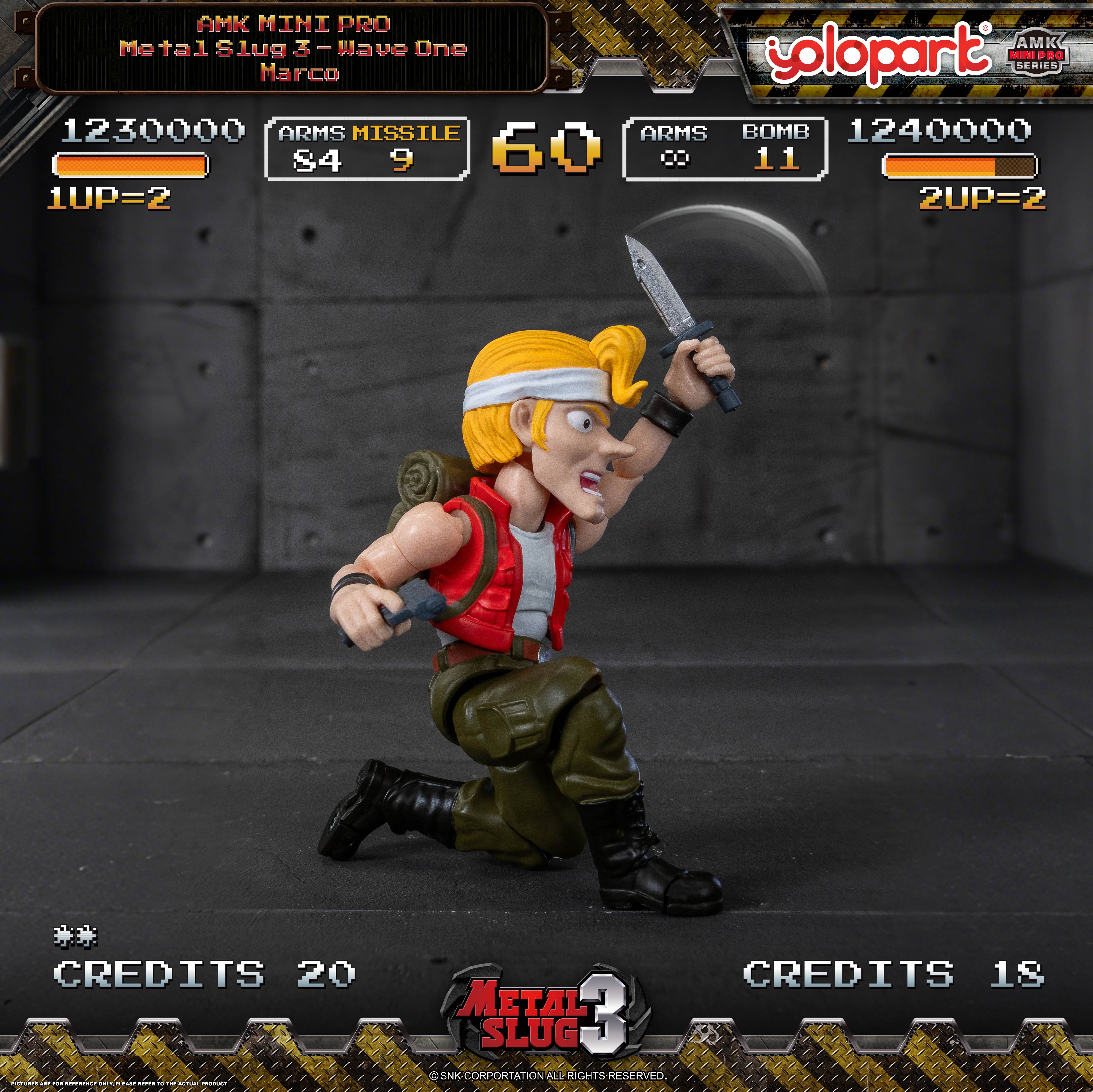 Metal Slug 3 - Wave 1 - AMK MINI PRO Series