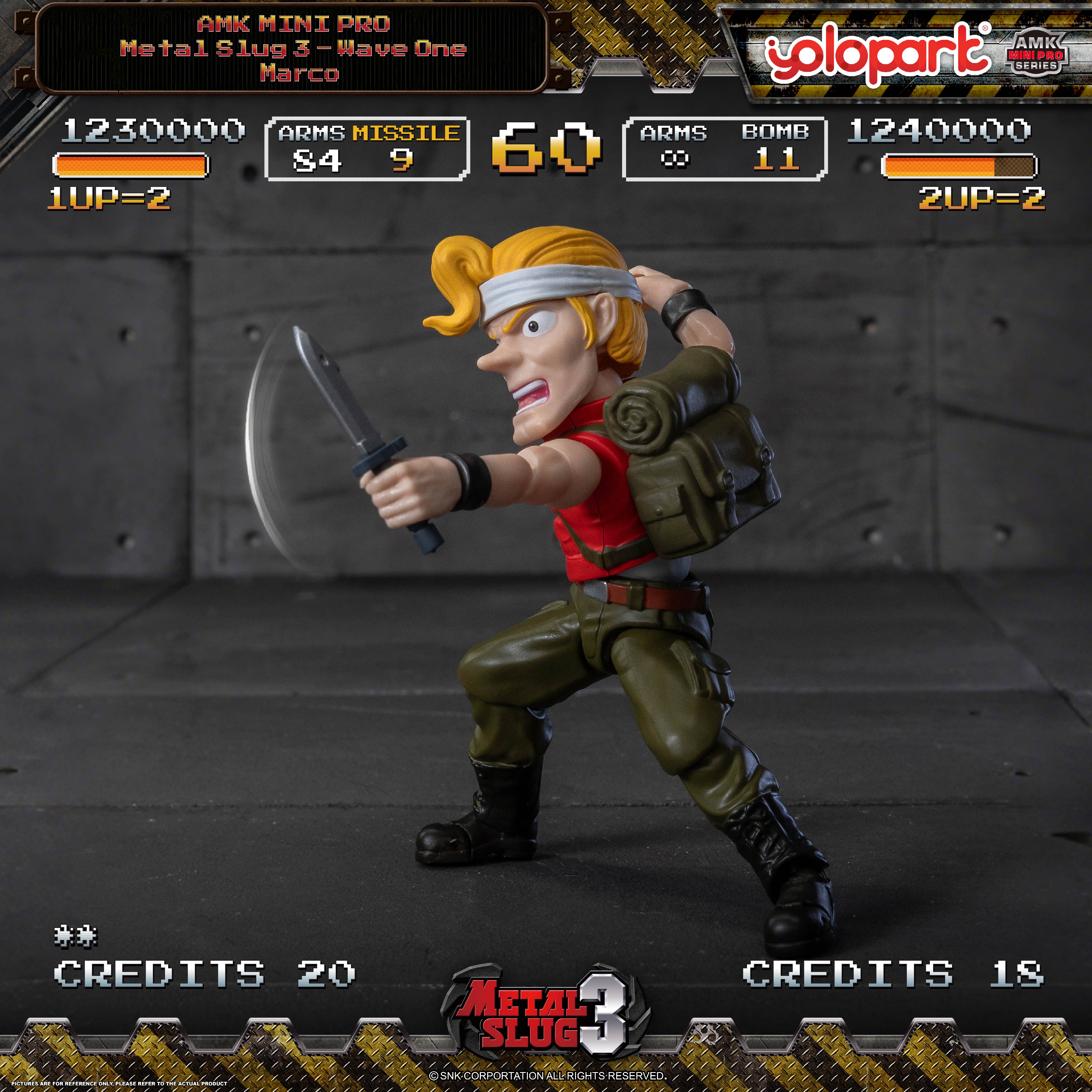 Metal Slug 3 - Wave 1 - AMK MINI PRO Series