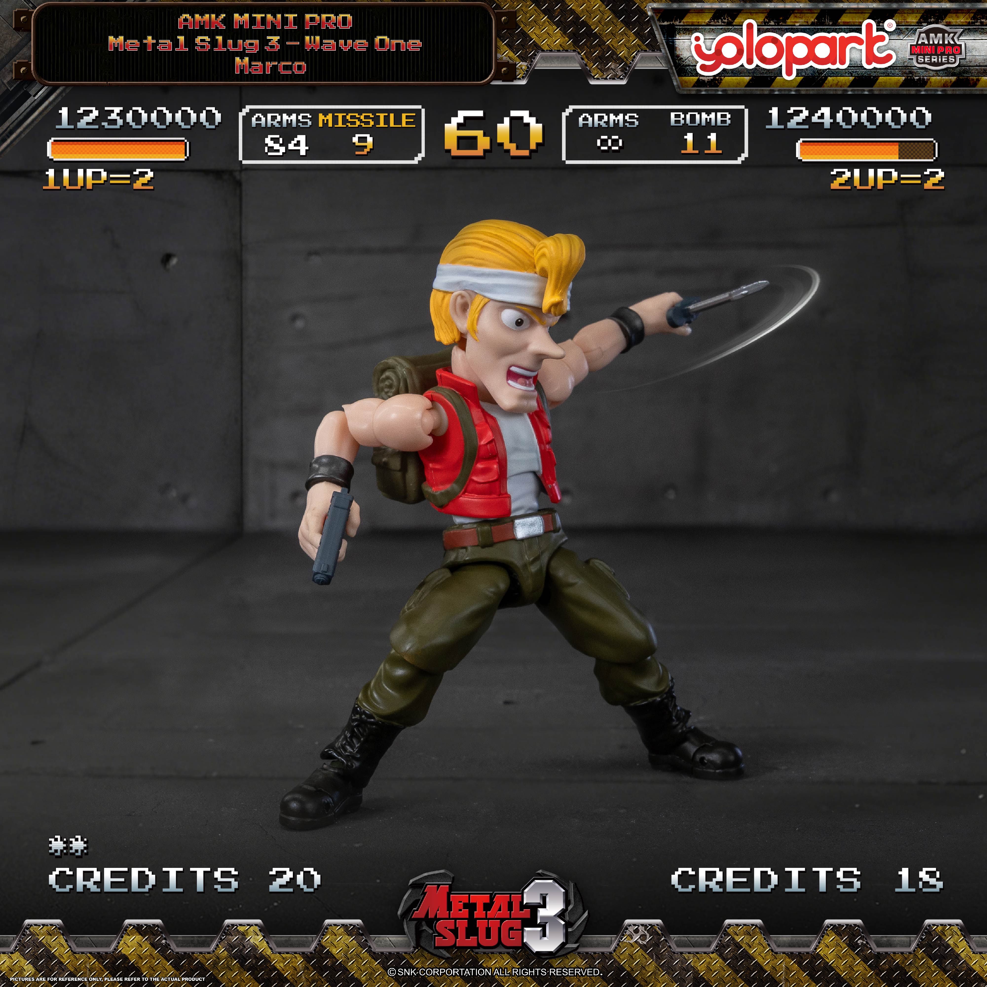 Metal Slug 3 - Wave 1 - AMK MINI PRO Series