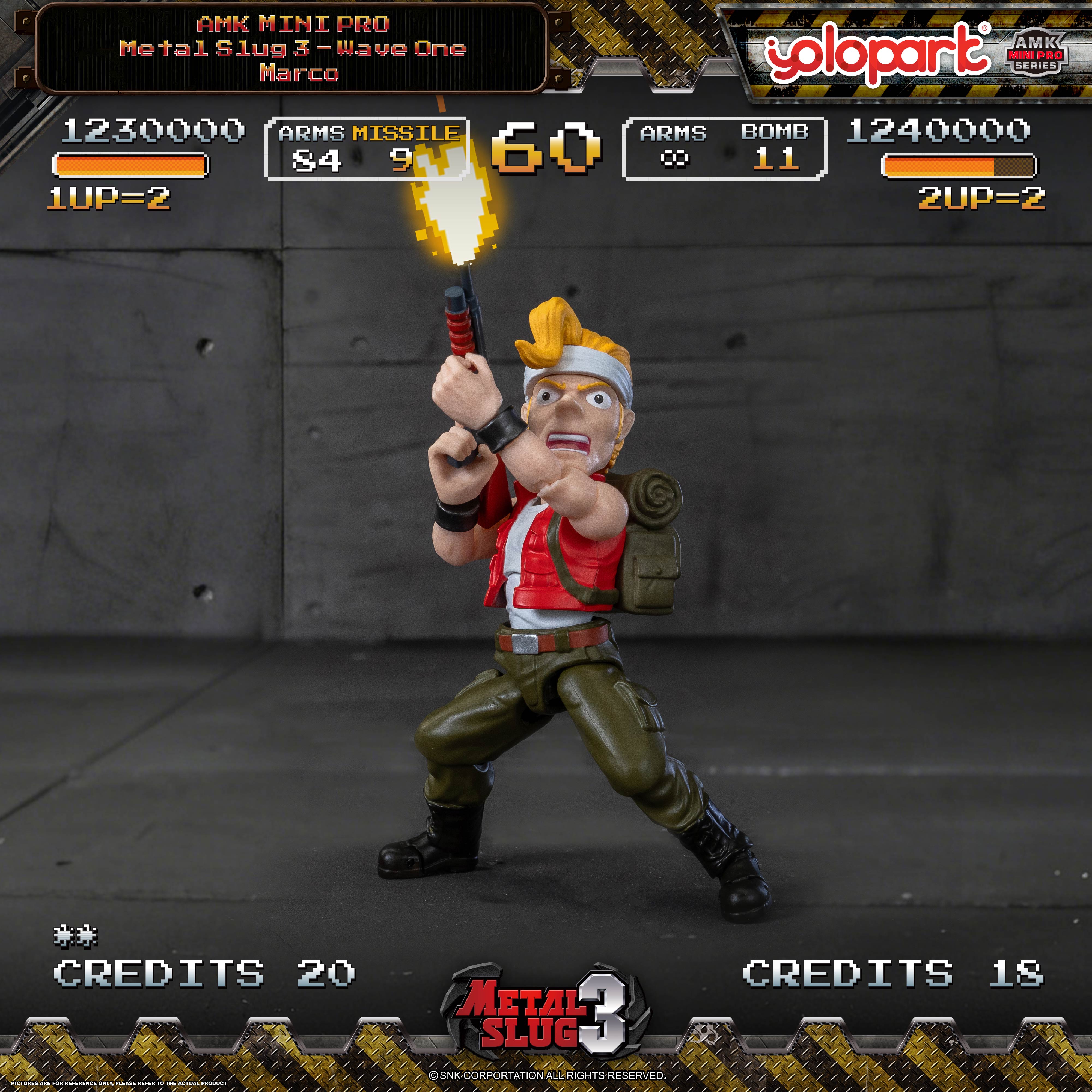 Metal Slug 3 - Wave 1 - AMK MINI PRO Series