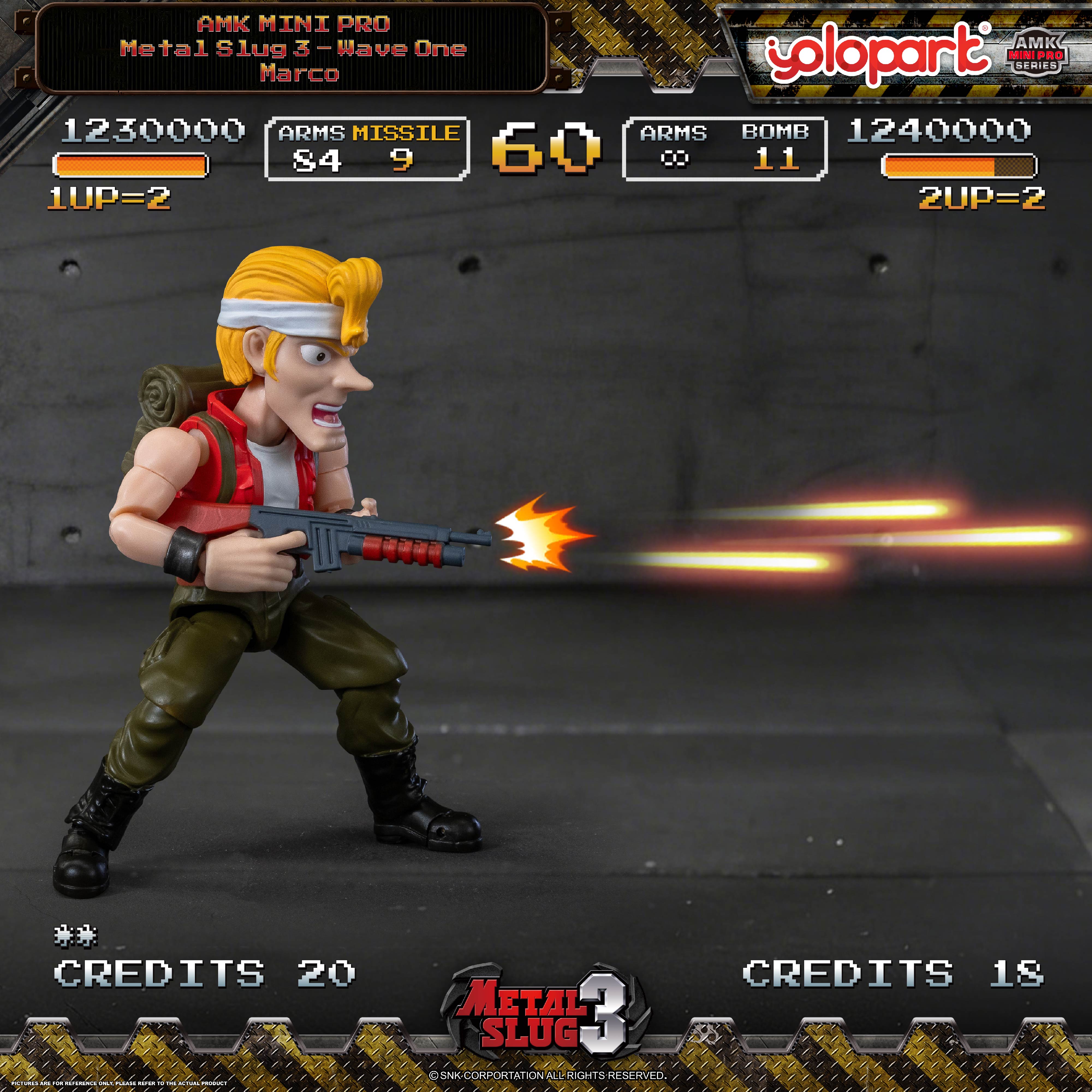 Metal Slug 3 - Wave 1 - AMK MINI PRO Series