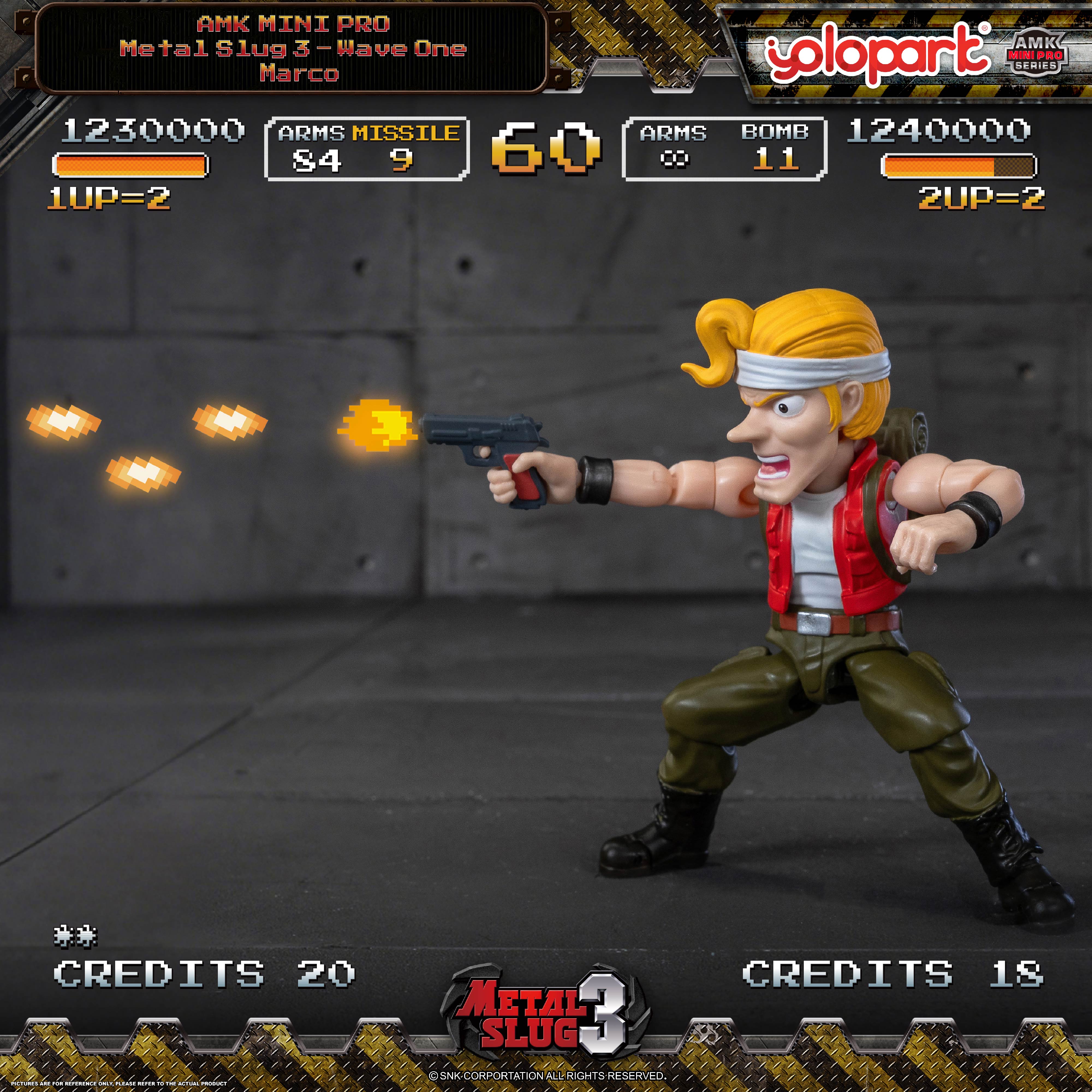 Metal Slug 3 - Wave 1 - AMK MINI PRO Series