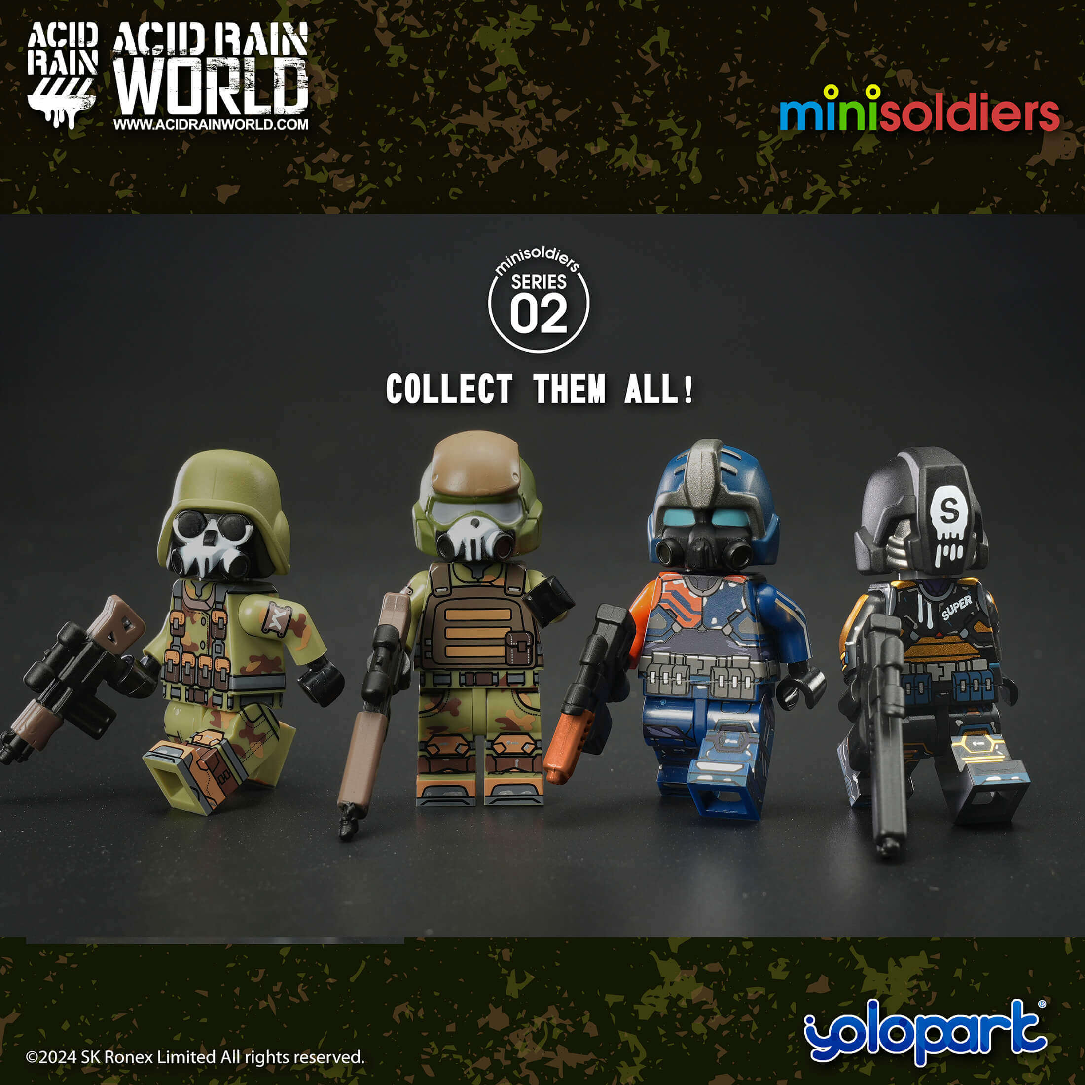 Acid Rain World Minisoldiers Series Wave2