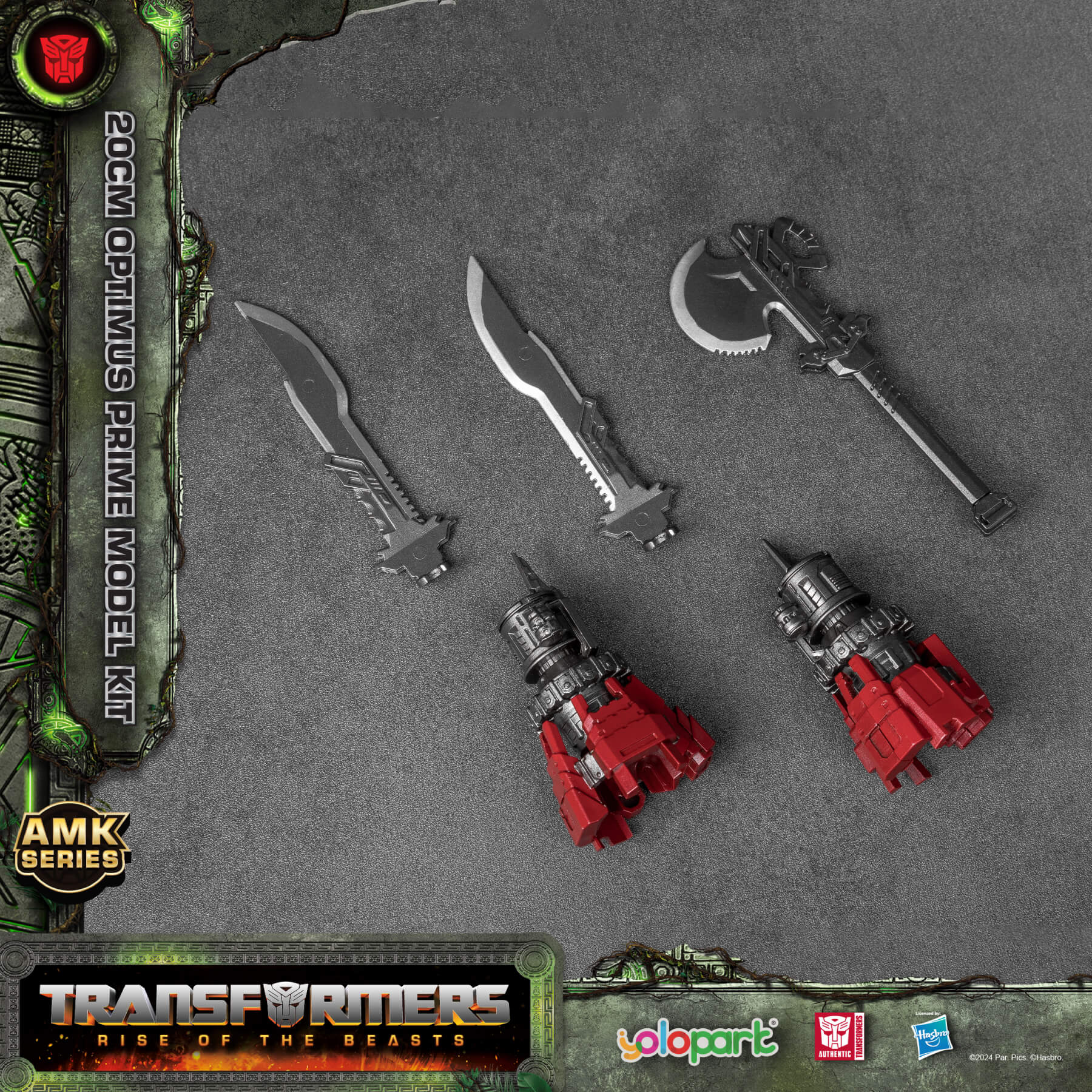 Transformers: Rise of the Beasts - 20cm Optimus Prime Model Kit - AMK Series