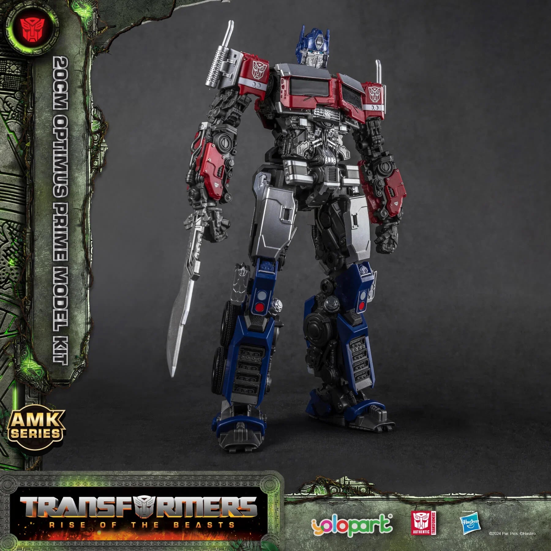 Transformers: Rise of the Beasts - 20cm Optimus Prime Model Kit - AMK Series