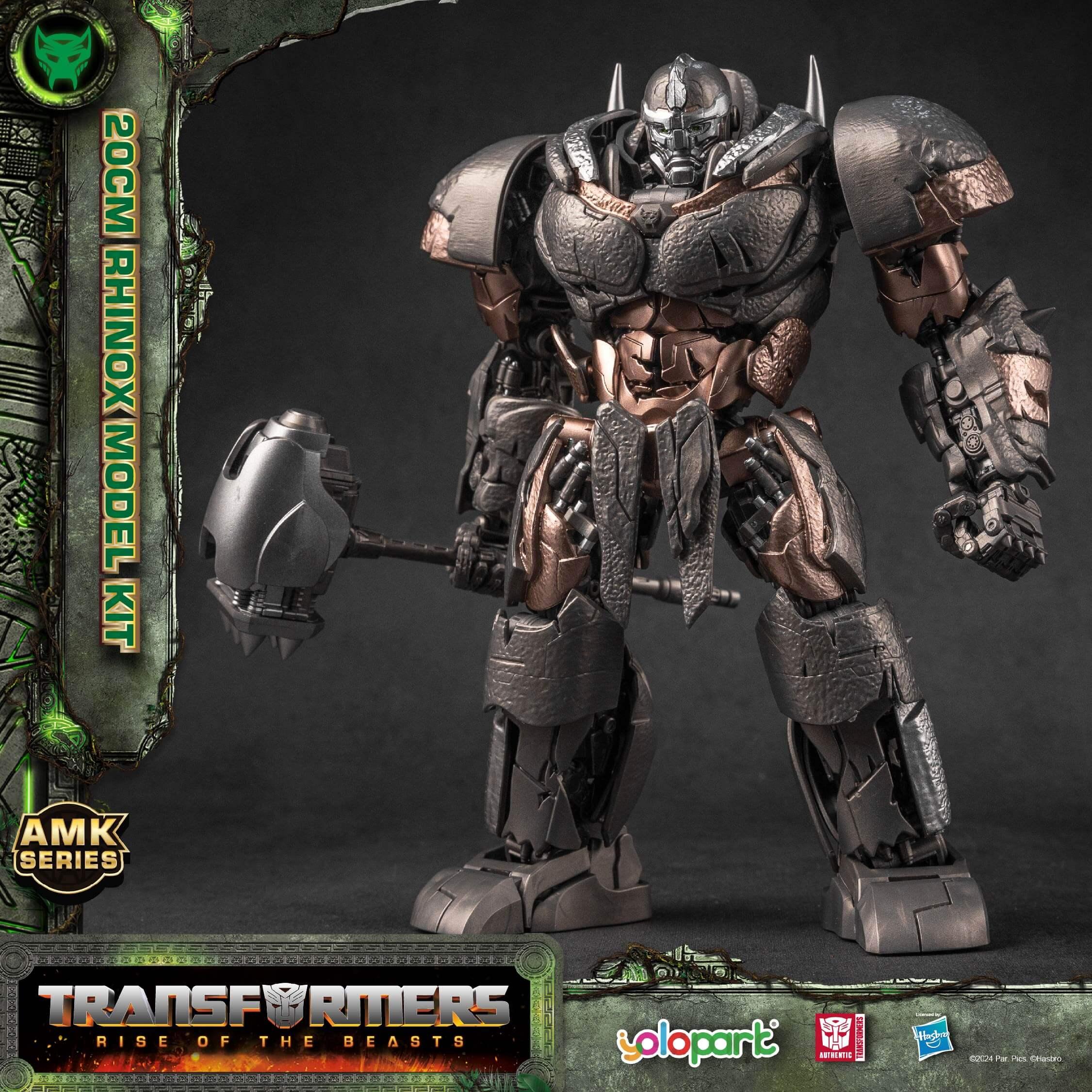 Transformers: Rise of the Beasts - 20cm Rhinox Model Kit - AMK Series