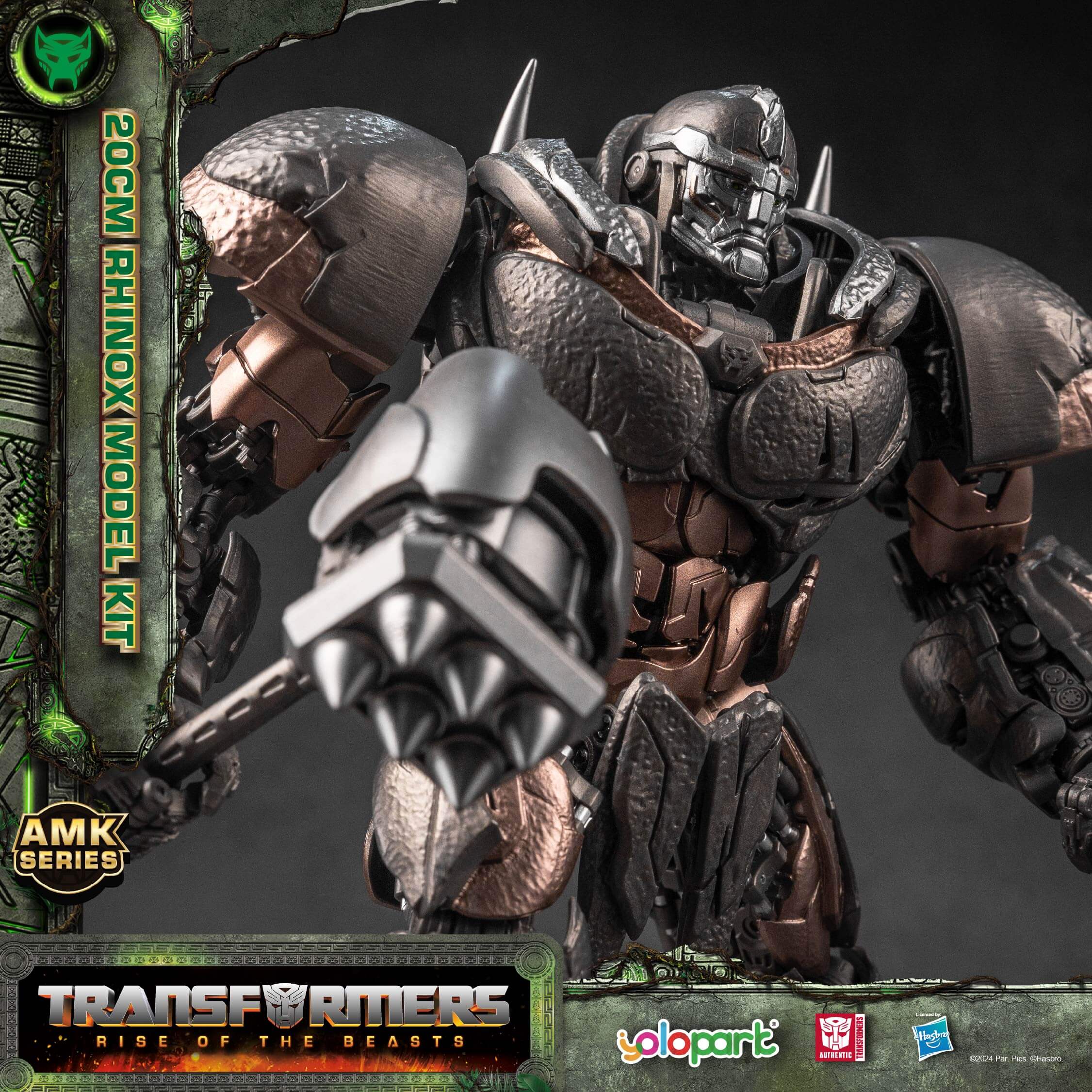 Transformers: Rise of the Beasts - 20cm Rhinox Model Kit - AMK Series