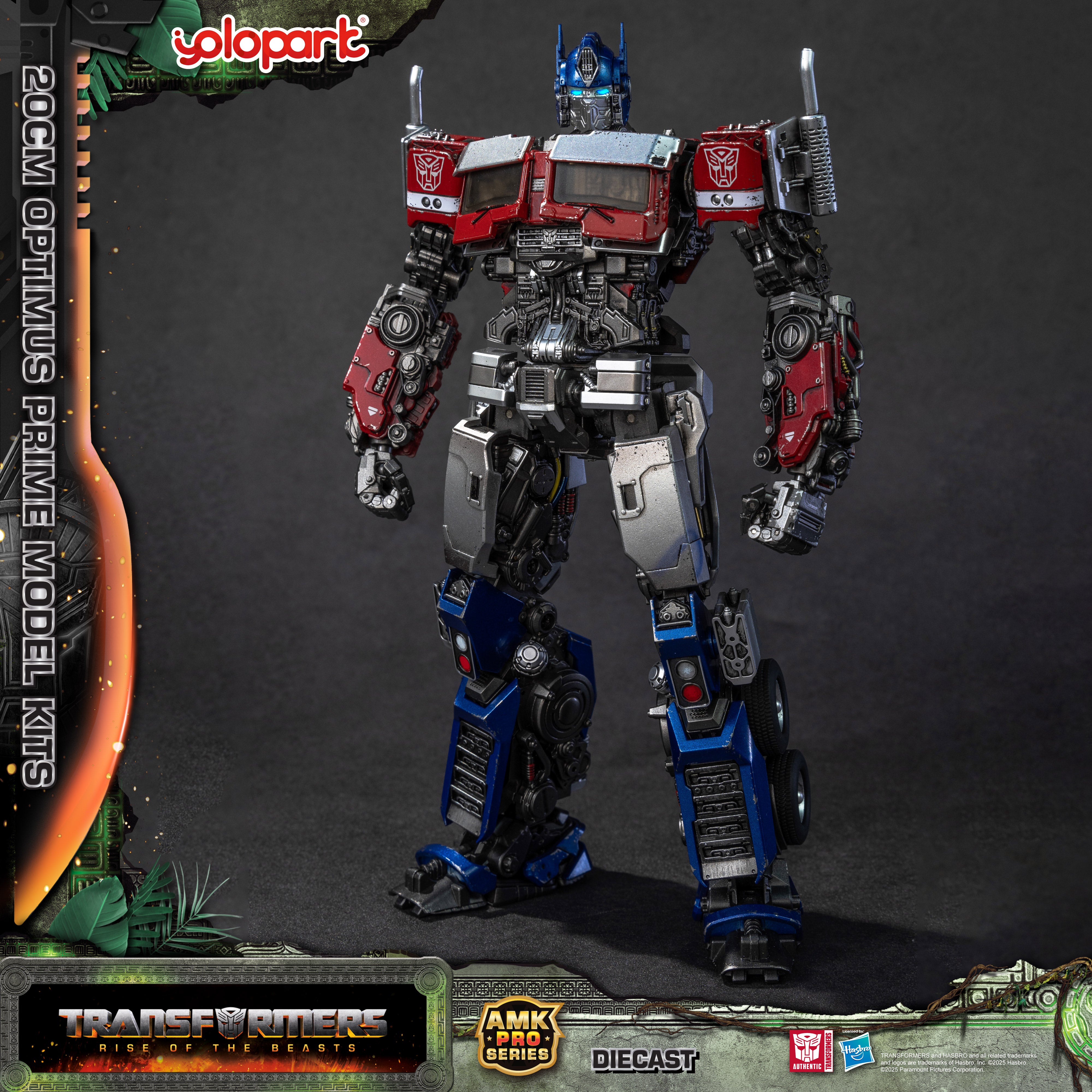 Transformers: Rise of the Beasts - 20cm Optimus Prime Model Kit - AMK PRO Series