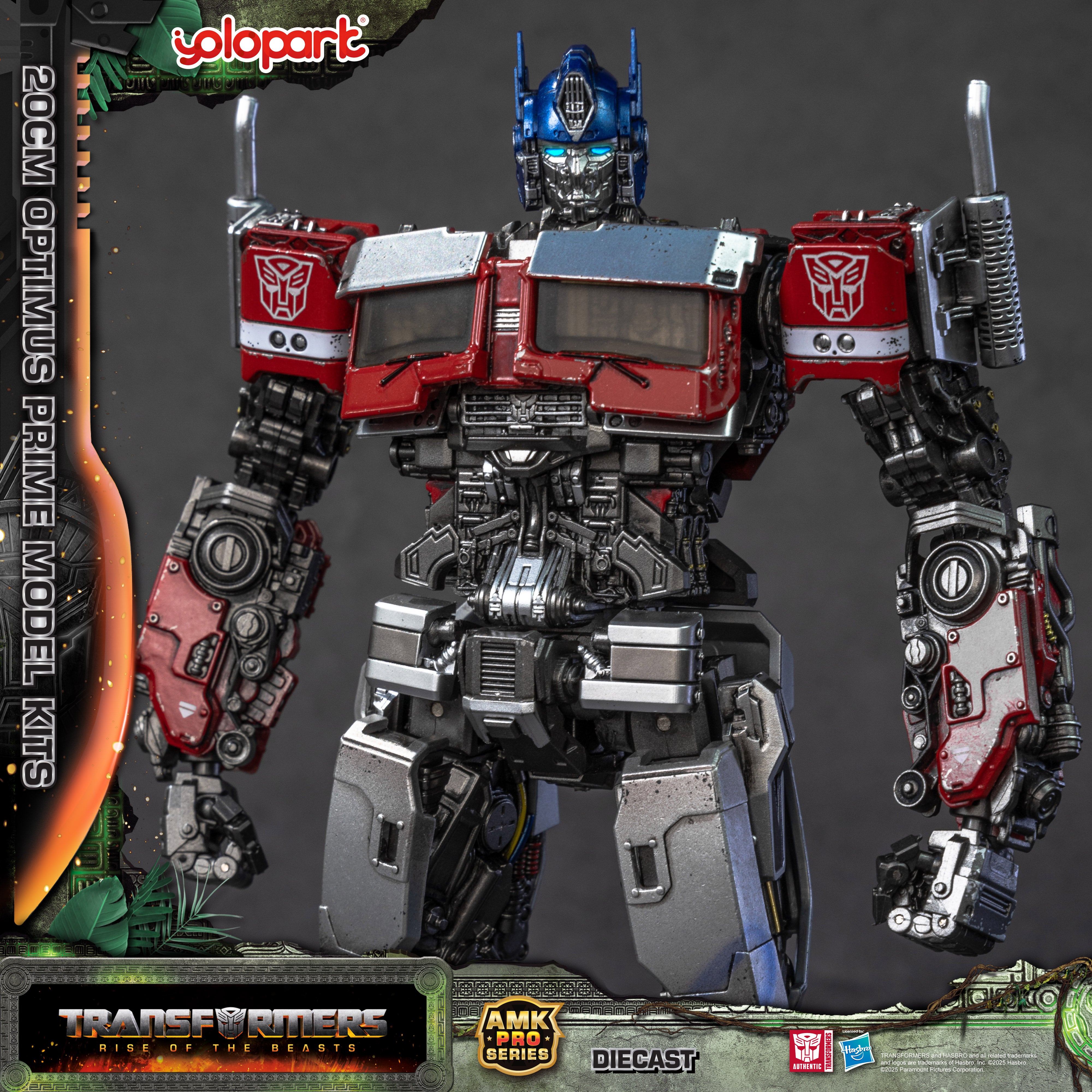 Transformers: Rise of the Beasts - 20cm Optimus Prime Model Kit - AMK PRO Series