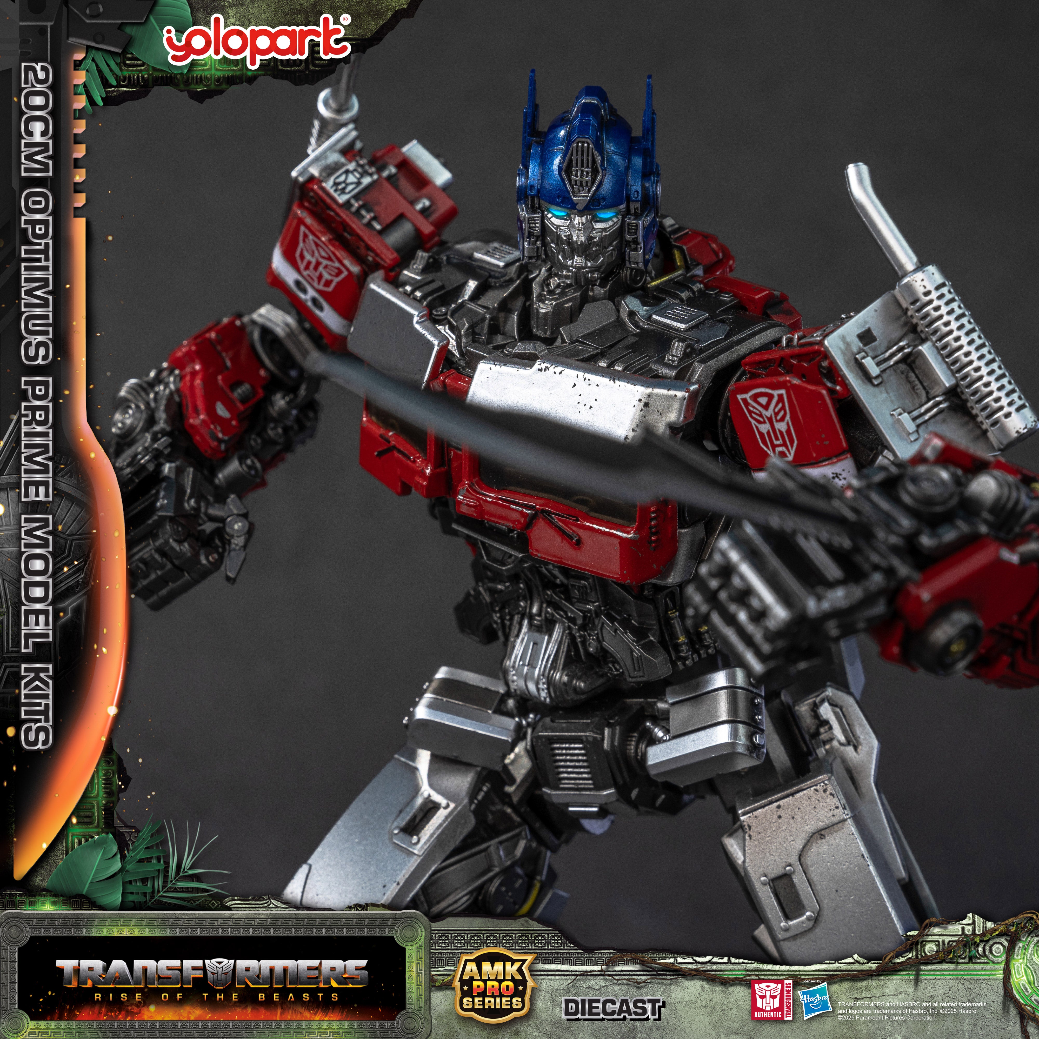 Transformers: Rise of the Beasts - 20cm Optimus Prime Model Kit - AMK PRO Series
