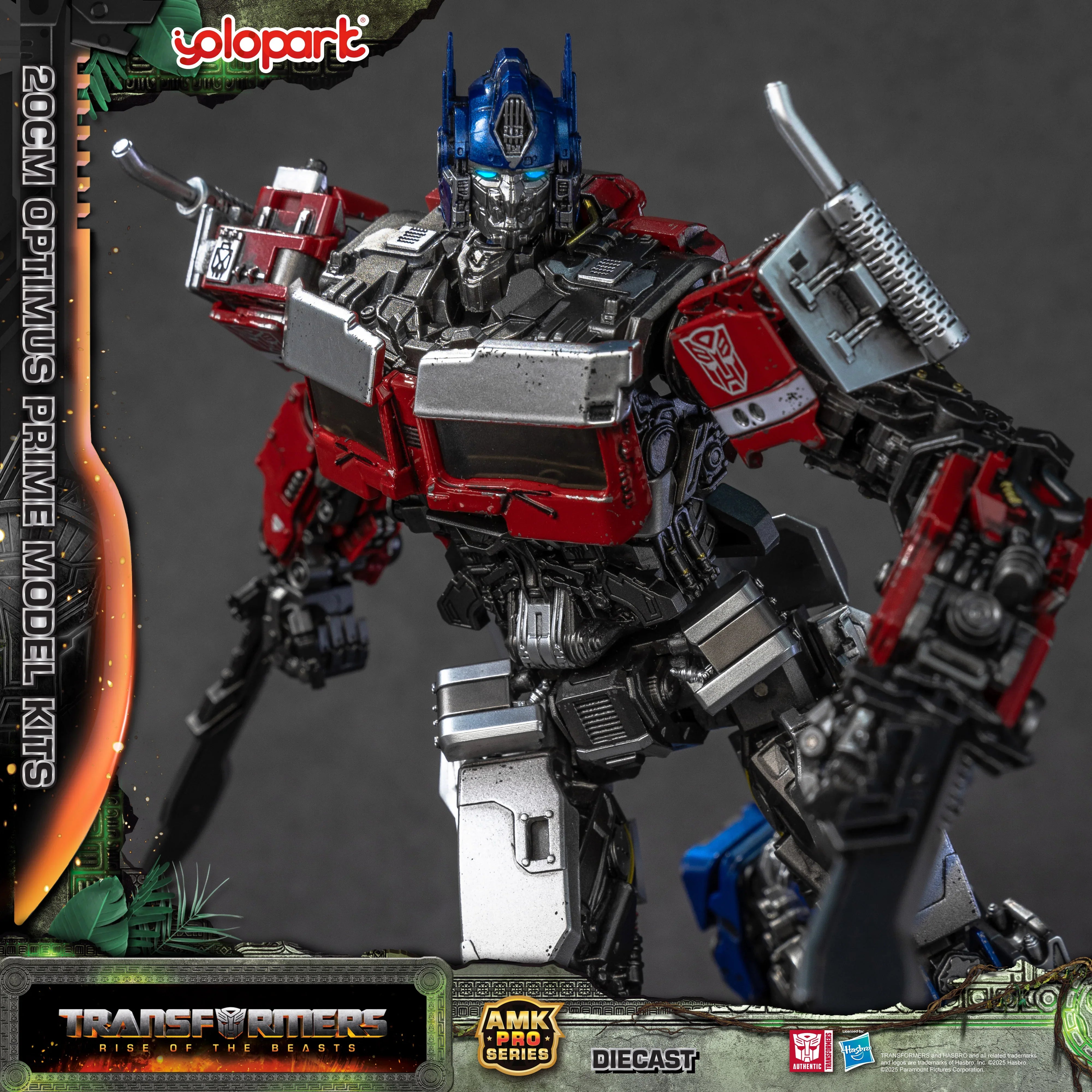 Transformers: Rise of the Beasts - 20cm Optimus Prime Model Kit - AMK PRO Series